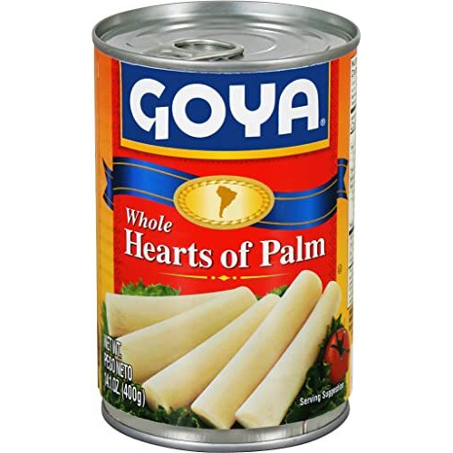 Goya Foods Salad Cut Hearts Of Palm (Palmitos), 14-Ounce (Pack Of 12)