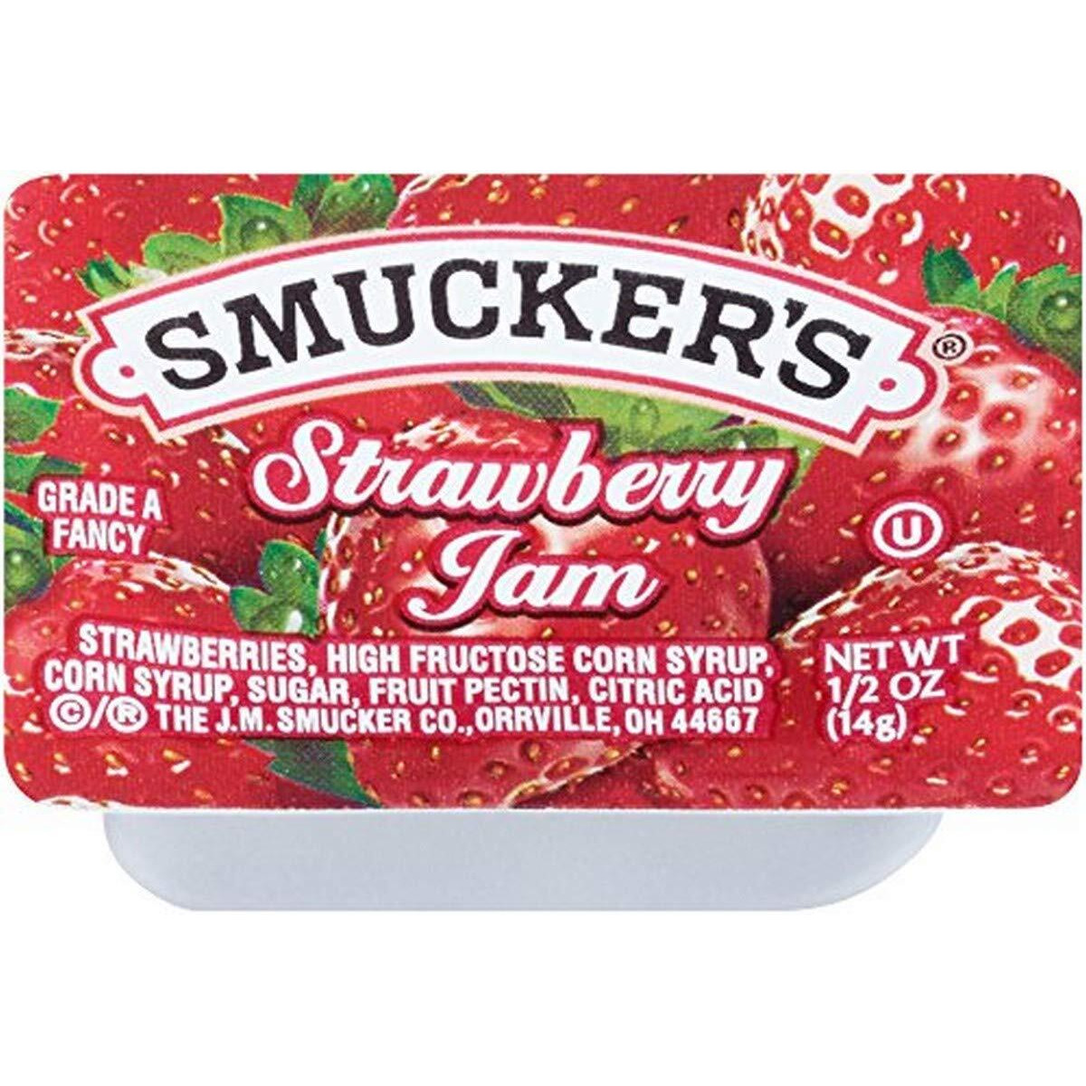 Smucker's Strawberry Jam, 400 Count