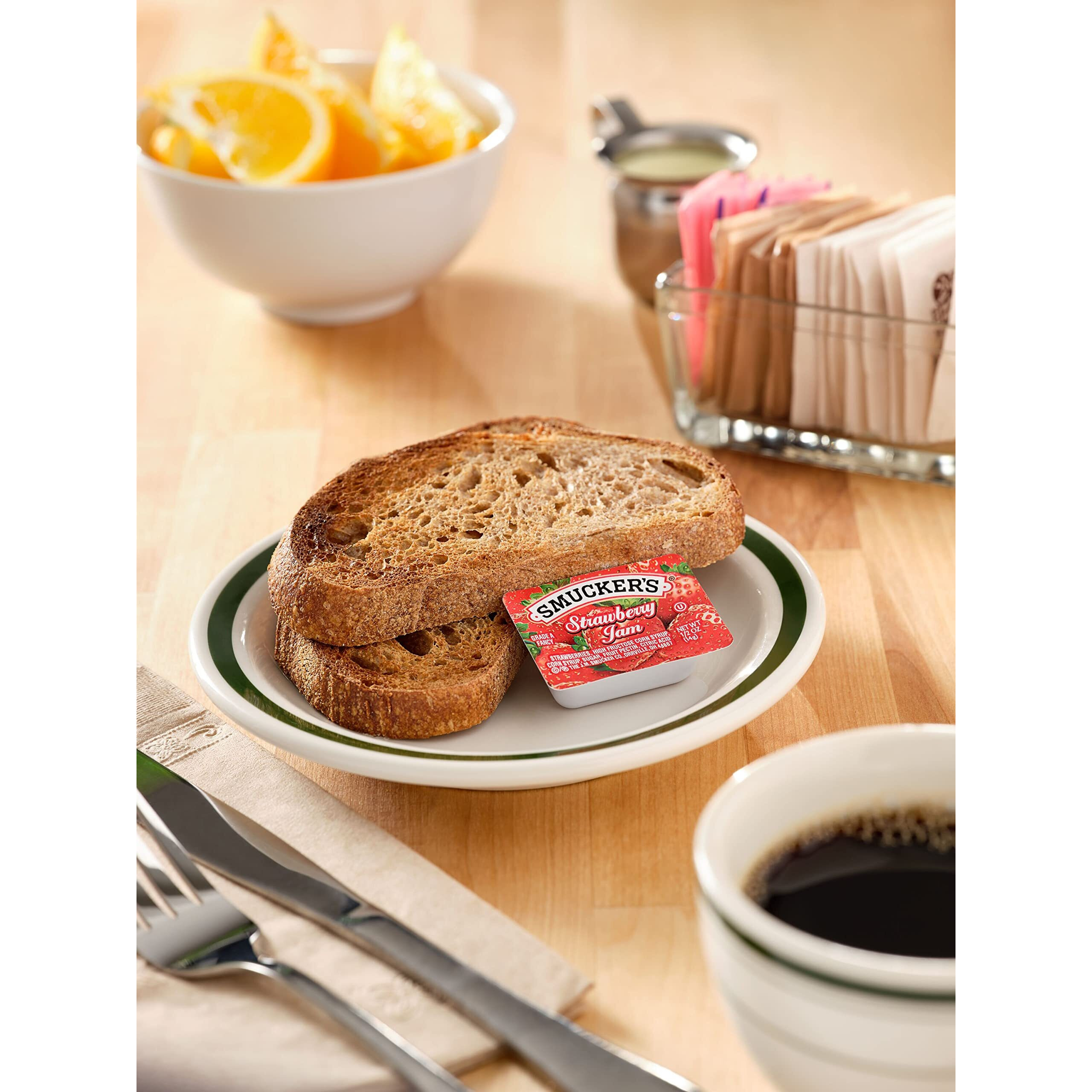 Smucker's Strawberry Jam, 400 Count