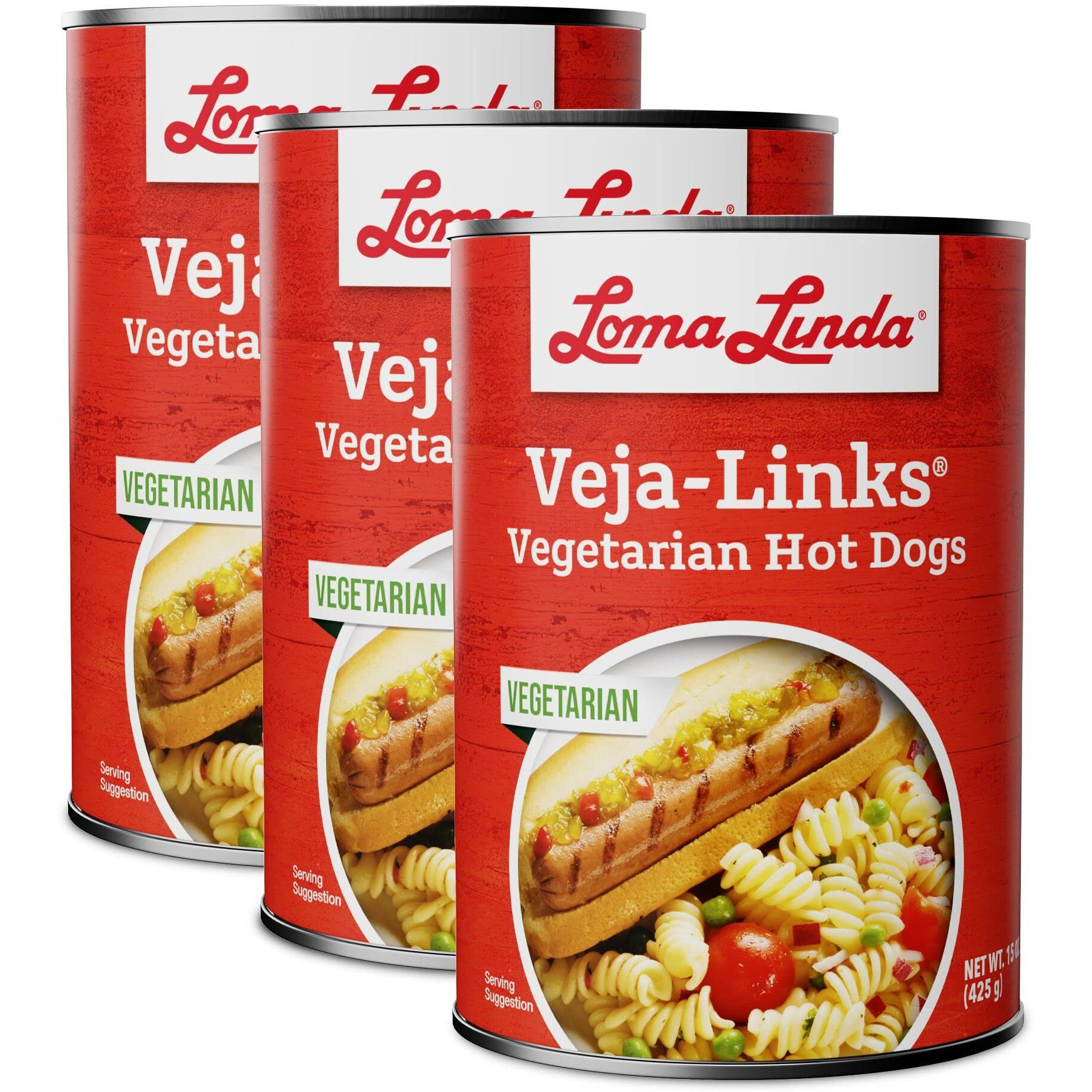 Loma Linda - Plant-Based - Veja-Links (15 Oz.) (Pack Of 3)