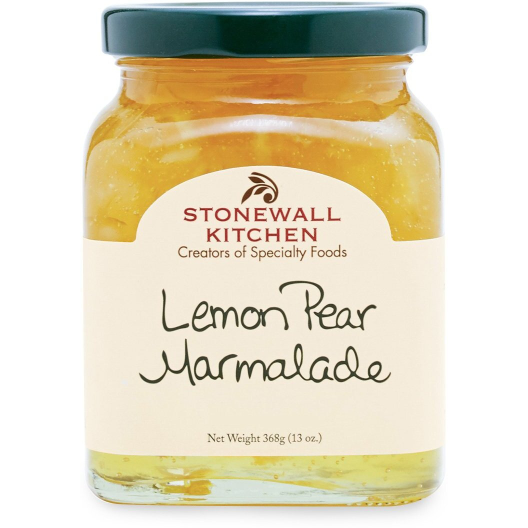 Stonewall Kitchen Lemon Pear Marmalade, 13 Ounces