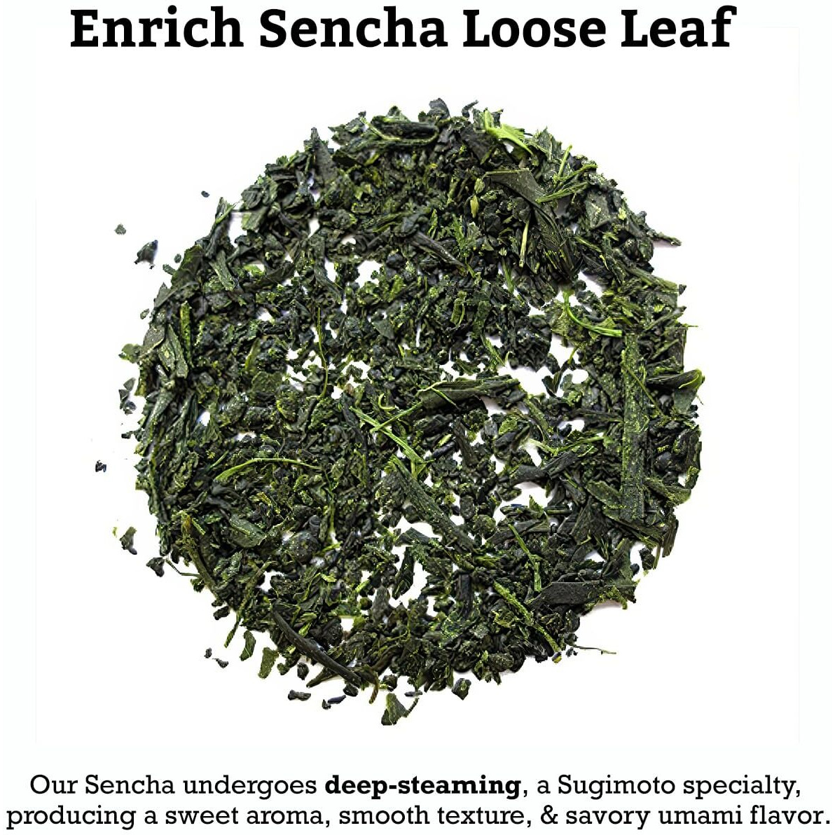 Sugimoto Tea Japanese Green Tea Loose Leaf 3.5 Oz (100 G) Pack Of 1, Traditional Deep Steamed Fukamushi Sencha Teas Made In Shizuoka Japan