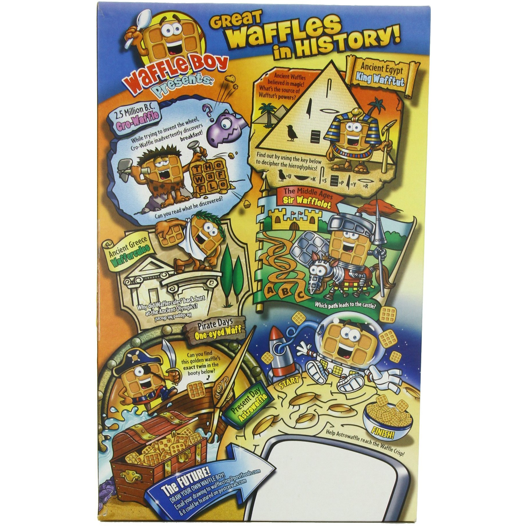 Post Waffle Crisps Cereal, 11.5 Oz