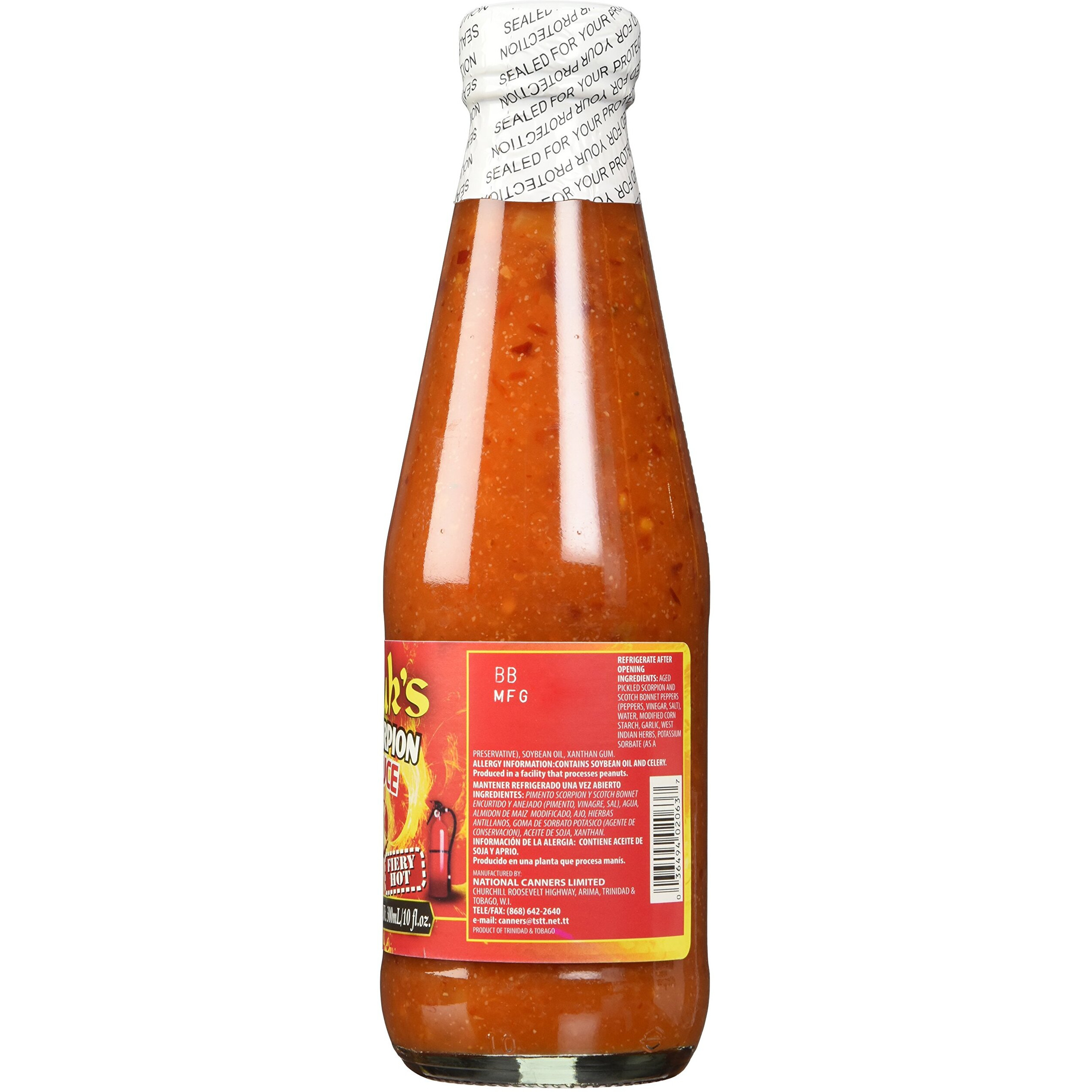 Matouk's Trinidad Scorpion Pepper Sauce - 10 Fl.Oz