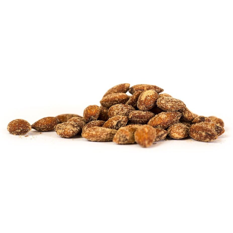 Smokey Jalapeno Spicy Almonds Bold Roasted Seasoned Snack Nuts From Sohnrey Family Foods 16 Oz Single Bag