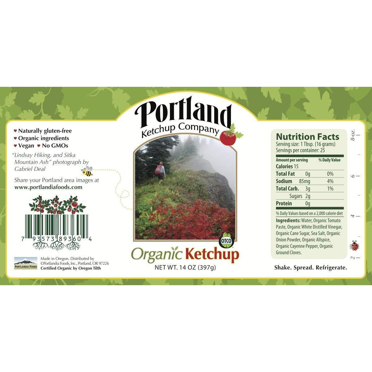 Portlandia Foods Portland Organic Ketchup