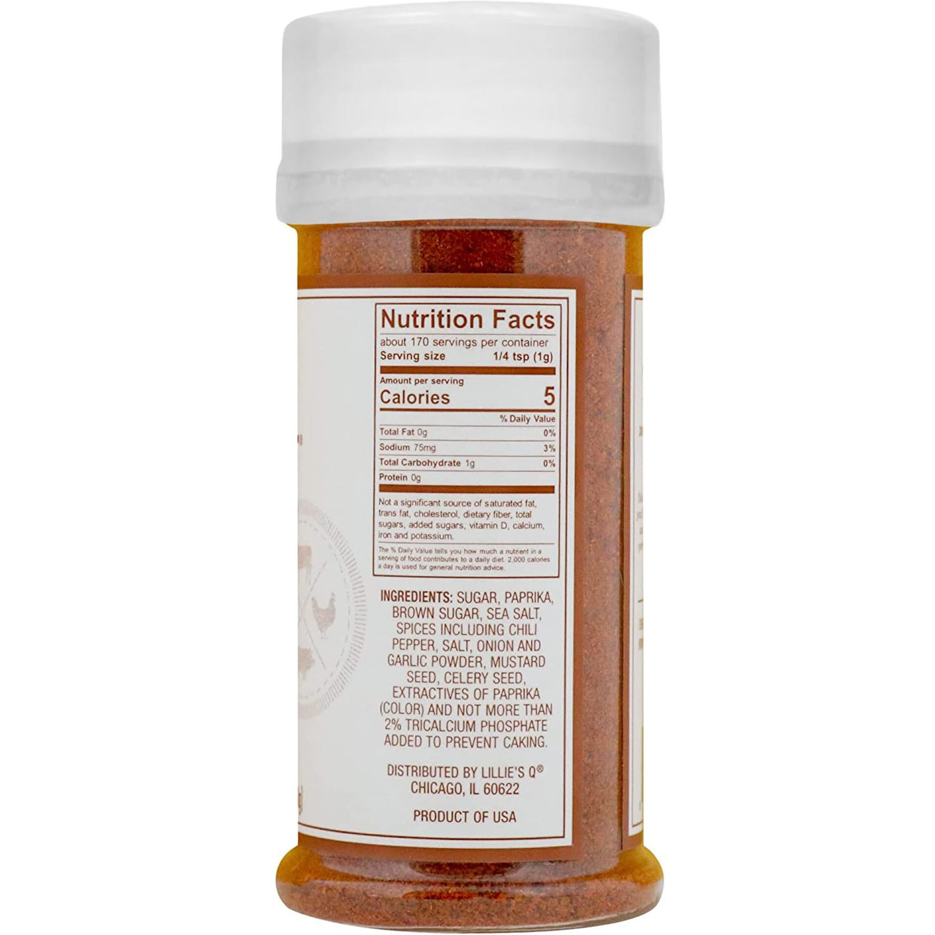 Lillies Q - Carolina Dirt Bbq Rub, Sugar-Based Bbq Rub, Traditional Carolina Barbeque Rub, Sweetened Blend Of Southern Spices, Perfect Barbeque Seasoning For Ribs, Pork, & Fries (6 Oz, 2-Pack)