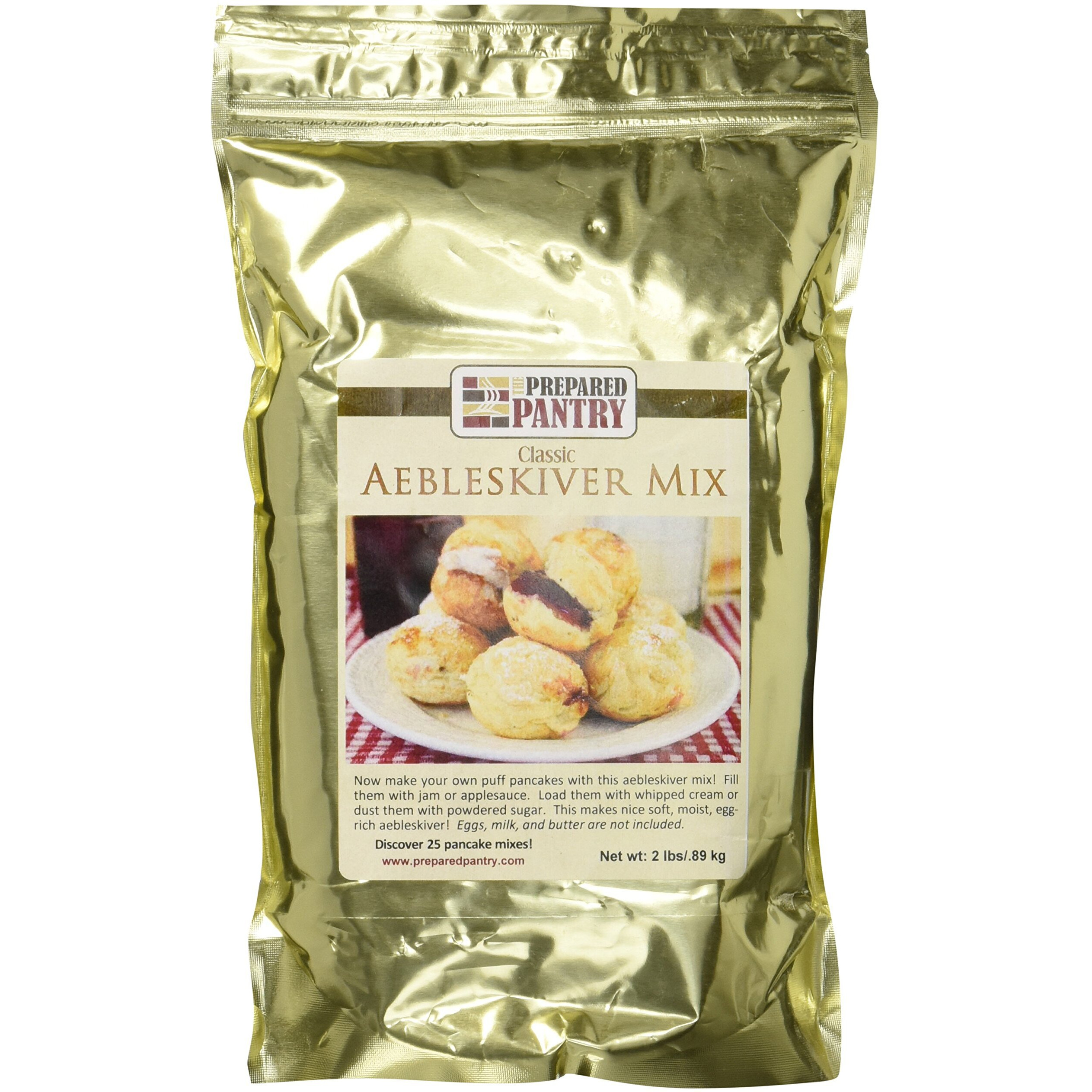 The Prepared Pantry Classic Aebleskiver Mix-Puff Pancake (2 Lb Mix)