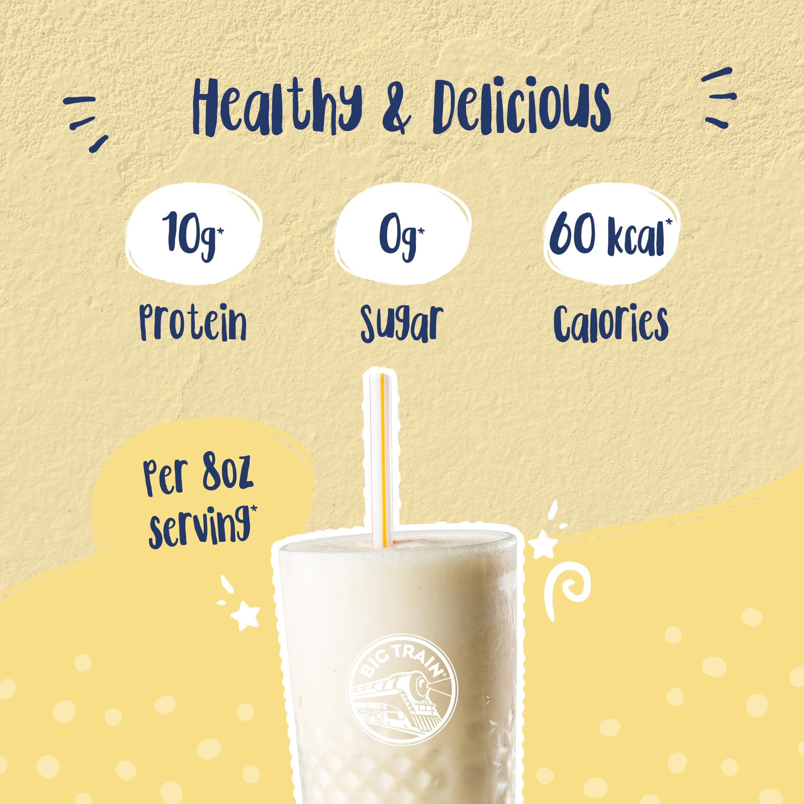 Big Train Fit Frappe Chocolate Protein Beverage Mix, 3 Pound (Pack Of 1)