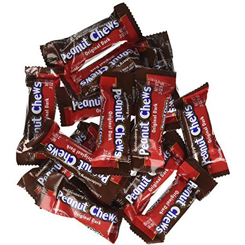 Goldenberg Peanut Chews - Bulk Bag 225 Count (0.3Oz Pieces)
