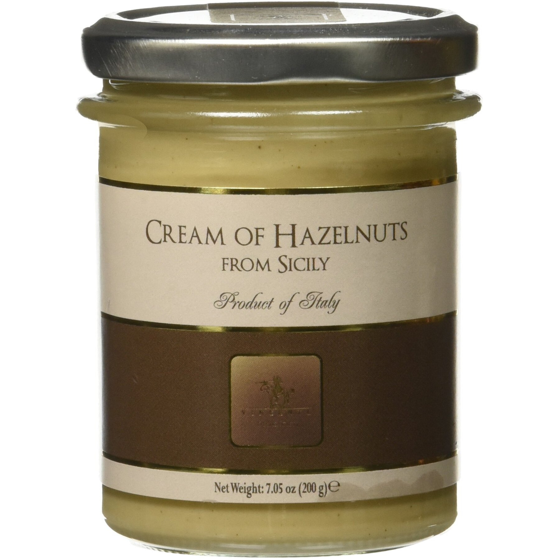 Vincente Sicilian Cream Of Hazelnuts Nut Spread, 7.05 Ounce