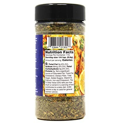 Badia Andrew Zimmern Lemon & Shallots Seasoning French Style (French Kiss), 2.5 Oz (Pack Of 6)