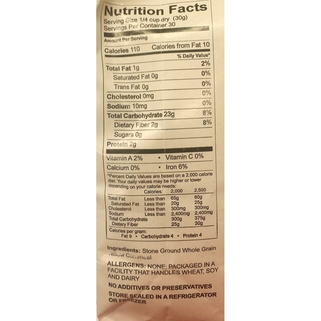 Lamb's Stone Ground Yellow Cornmeal 2 Lb (Pack Of 1)