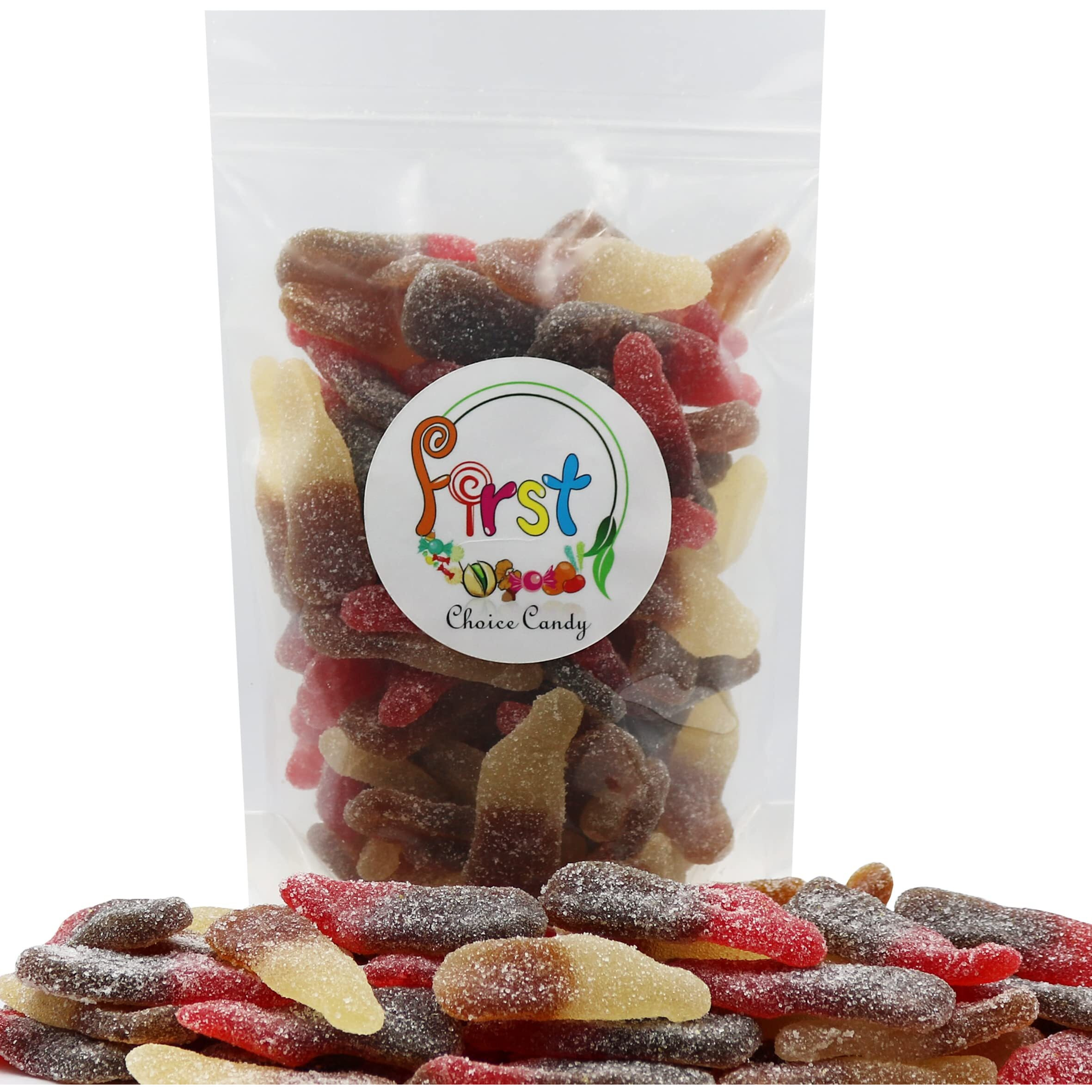 Firstchoicecandy Gummy Cola Bottles (Sour Mix, 2 Pound (Pack Of 1))