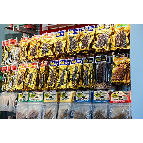 Premium Natural Style Kippered Cut Thick Strips 1.75 Oz. Elk Jerky - No Preservatives - High Protein - Low Carbs - Buy Multiple Packs & Save (Elk Original, Original 1 Pack)