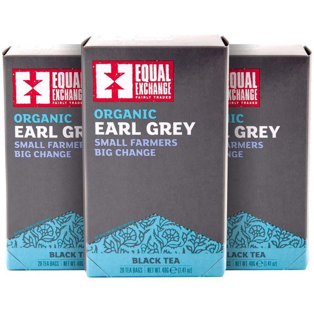 Equal Exchange Organic Earl Grey Tea, 20-Count (Pack Of 3)