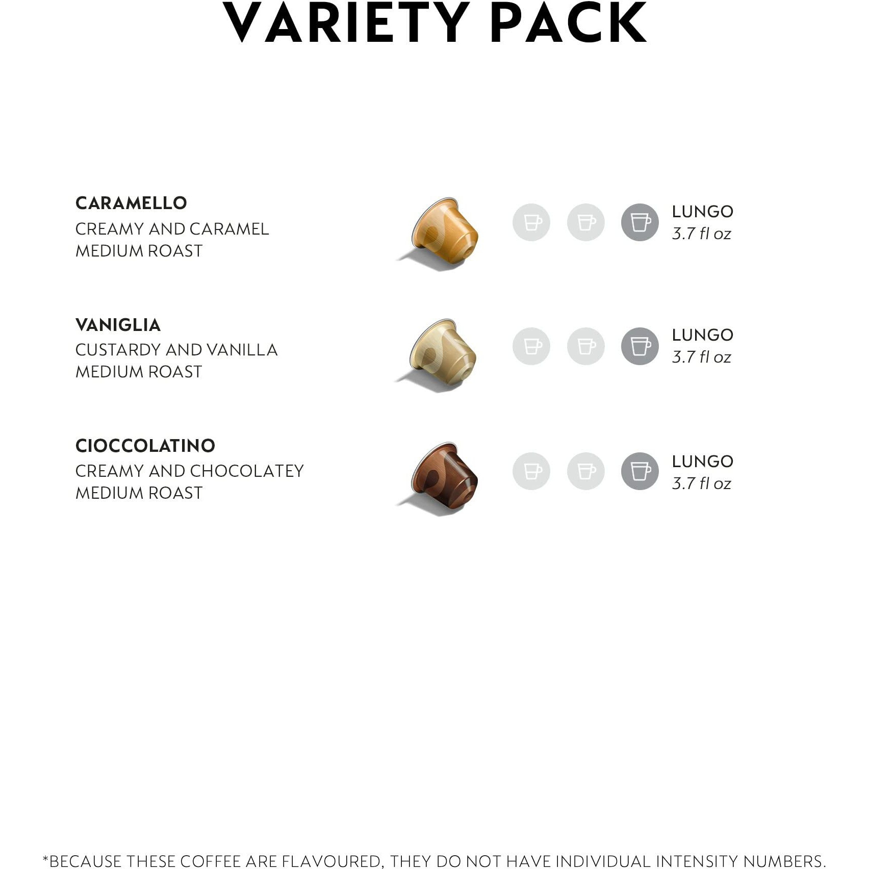 Nespresso Capsules Original Line, Barista Flavored Pack, Medium Roast Espresso Coffee, 30 Count Espresso Coffee Pods