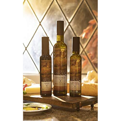 Castillo De Pinar First Cold Pressed Extra Virgin Olive Oil Picual Single-Variety 500Ml Less Than 02% Acidity, Gluten Free Non Gmo