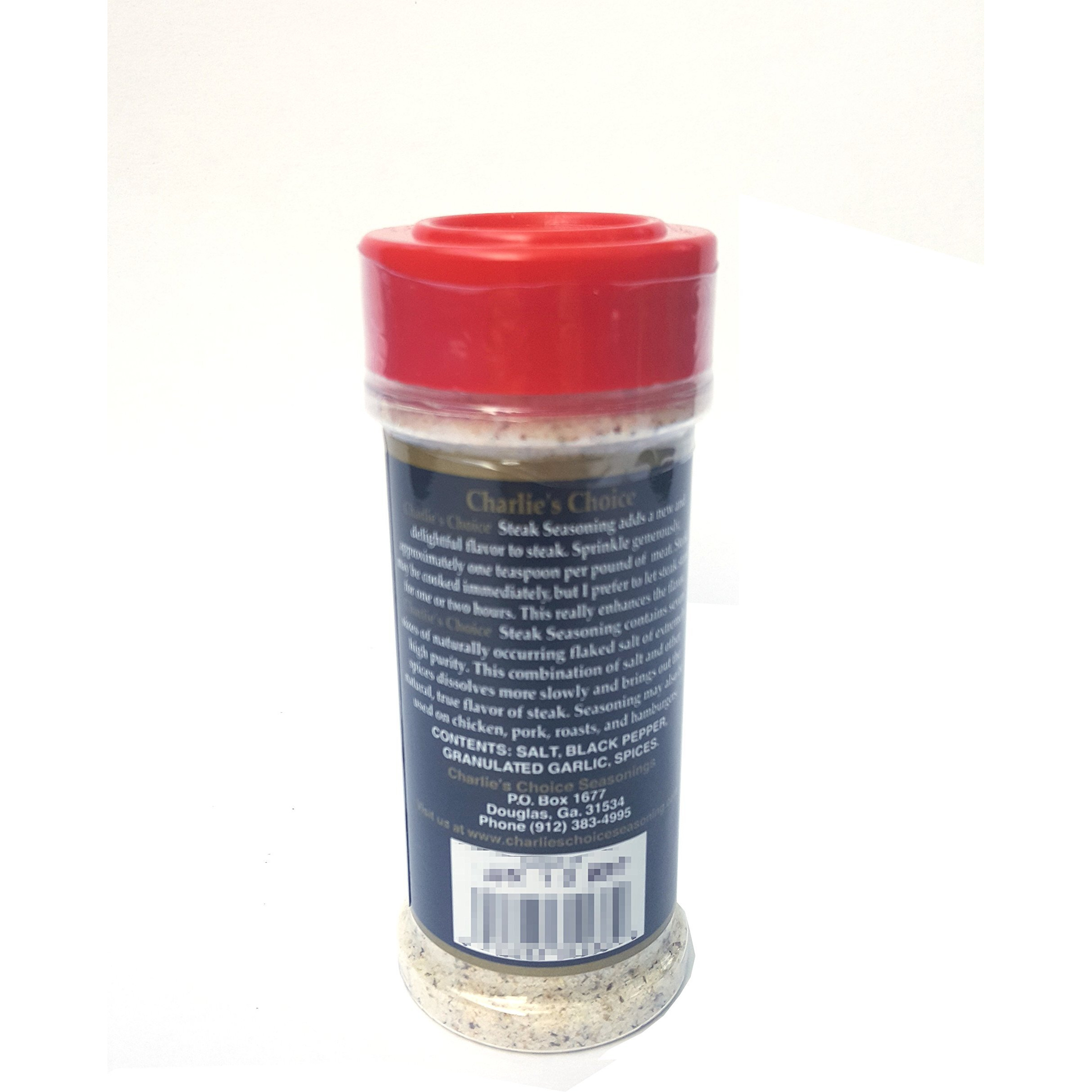 Charlies Choice Special Steak Seasoning 3 Pk Best For All Meats (Including Grill Sirloin, Ribeye, Etc) Beef Pork Chicken Fish 12 Oz