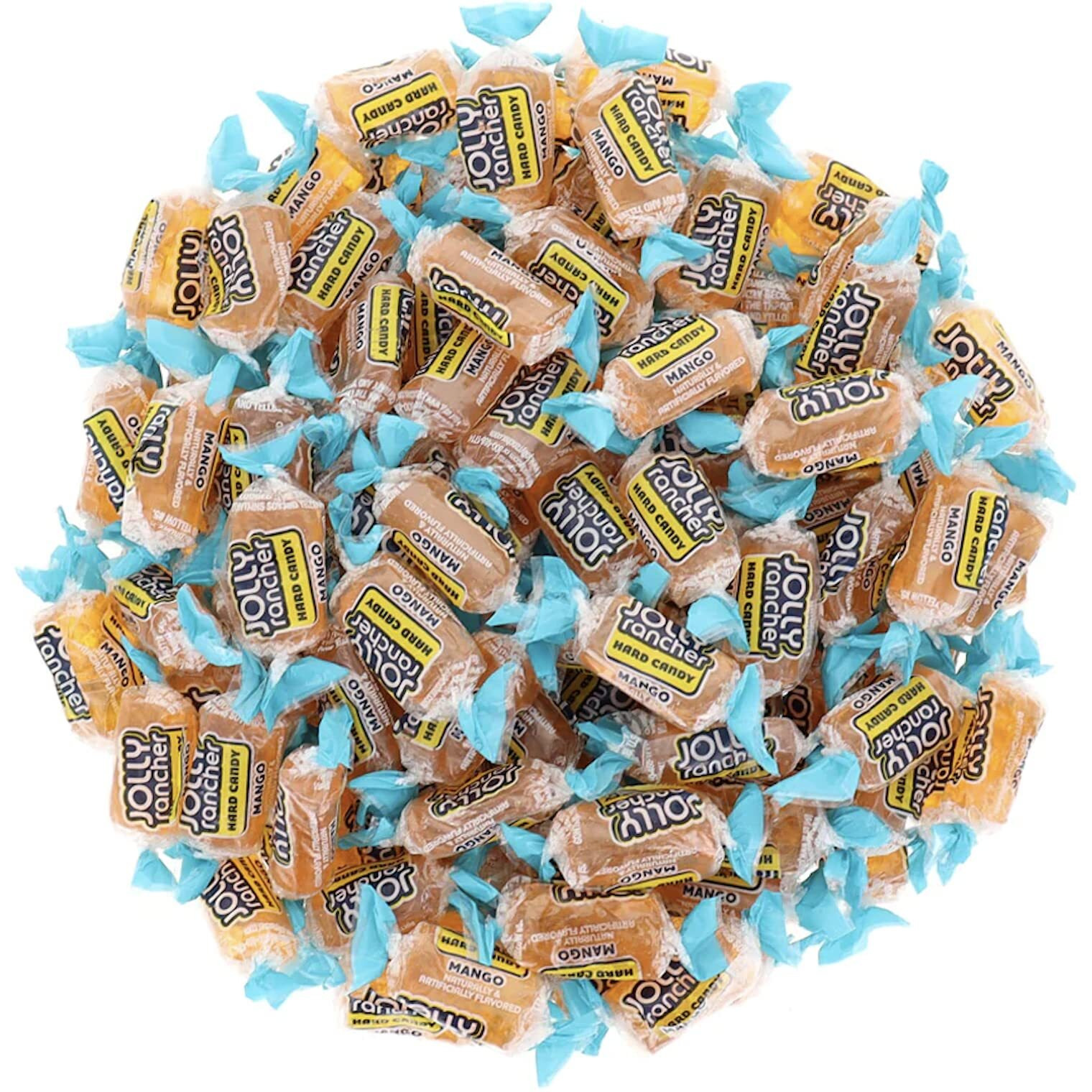 Bulk Jolly Ranchers | 1 Lb Aromatik Box With Aromatik Mint Card | Mango