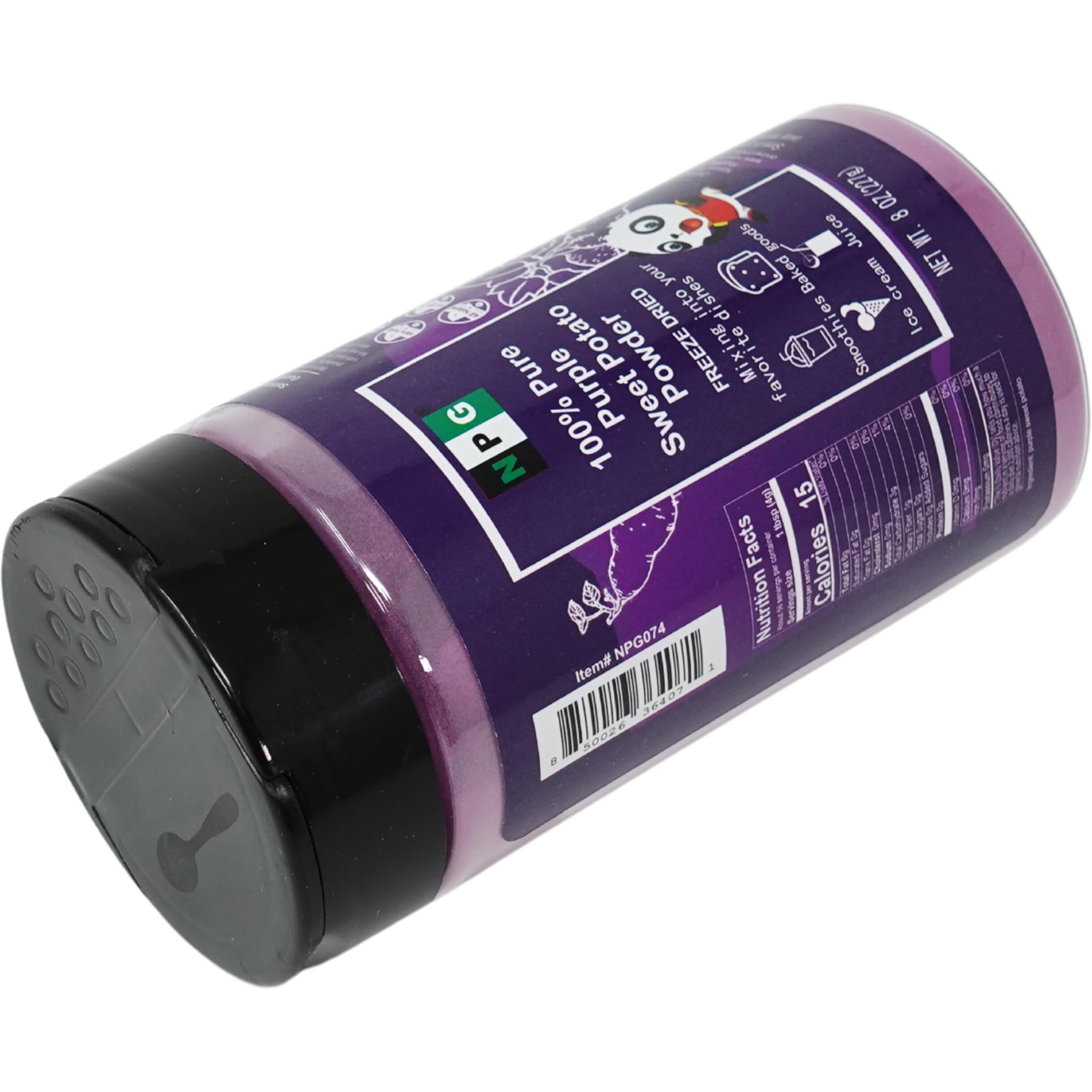 Npg 100% Pure Purple Sweet Potato Powder(Purple Yam Ube) 8 Ounces, All Natural Purple Dry Food Coloring Powder For Baking, Smoothies, Pasta, Tortillas, Vegan Gluten Free Non-Gmo