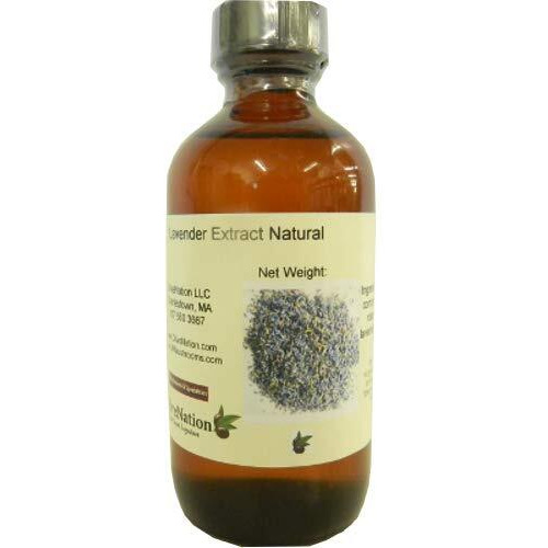 Olivenation Premium Natural Lavender Extract - 8 Ounces - Perfect For Cakes, Whipped Creams, Teas, Chocolates And Other Delectable Desserts - Baking-Extracts-And-Flavorings