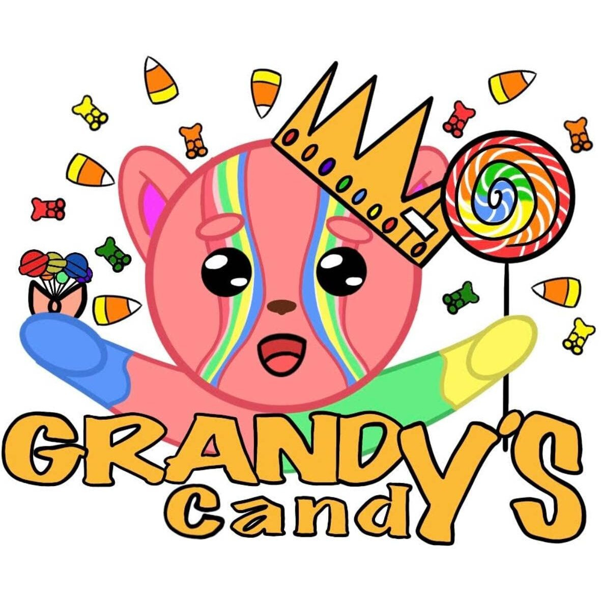 Grandys Candys Gourmet Milk Chocolate Covered Gummy Bears -Bulk Candy- Super Saver (2 Pound)