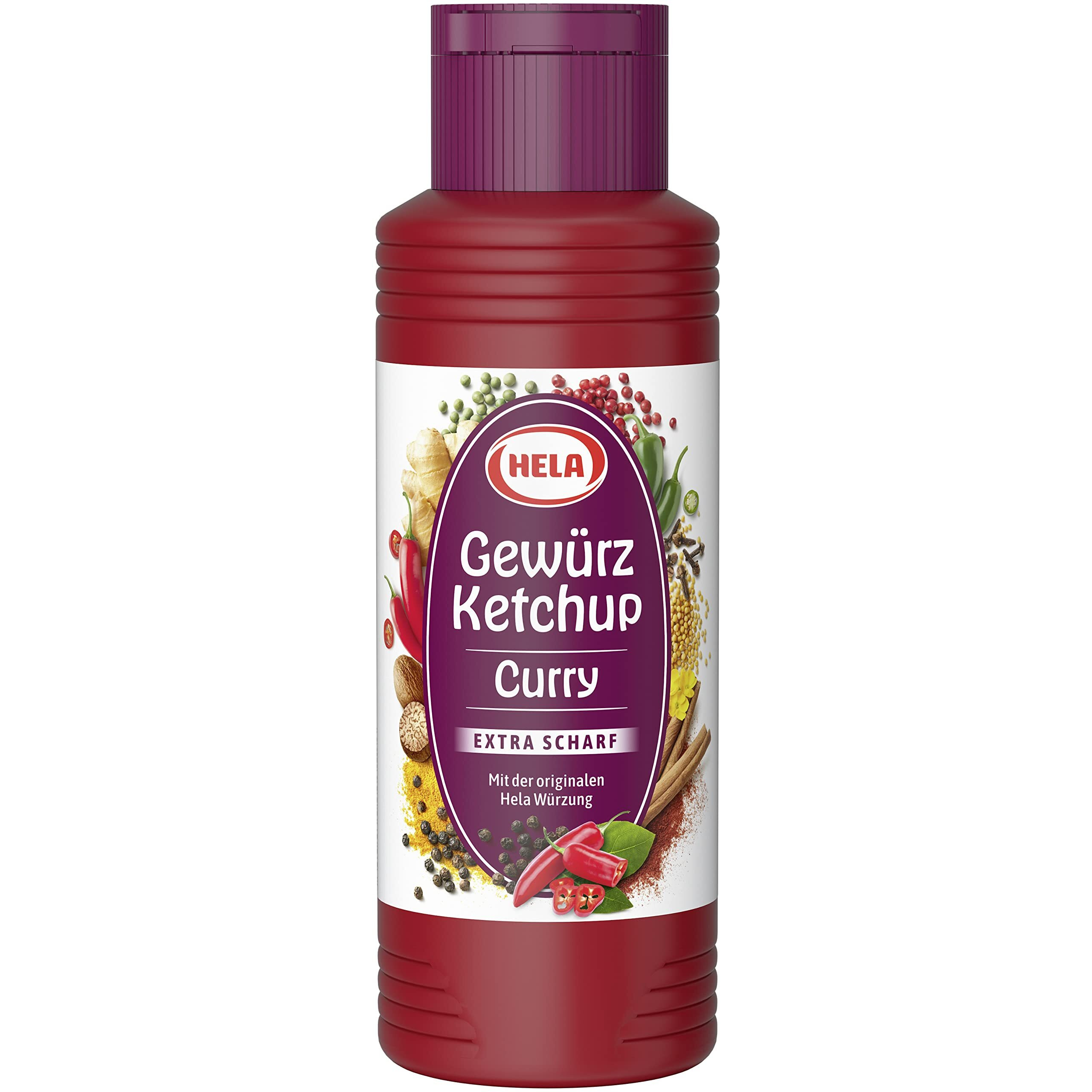 Hela Curry Gewurz Ketchup, Extra Hot, 10.14 Ounce