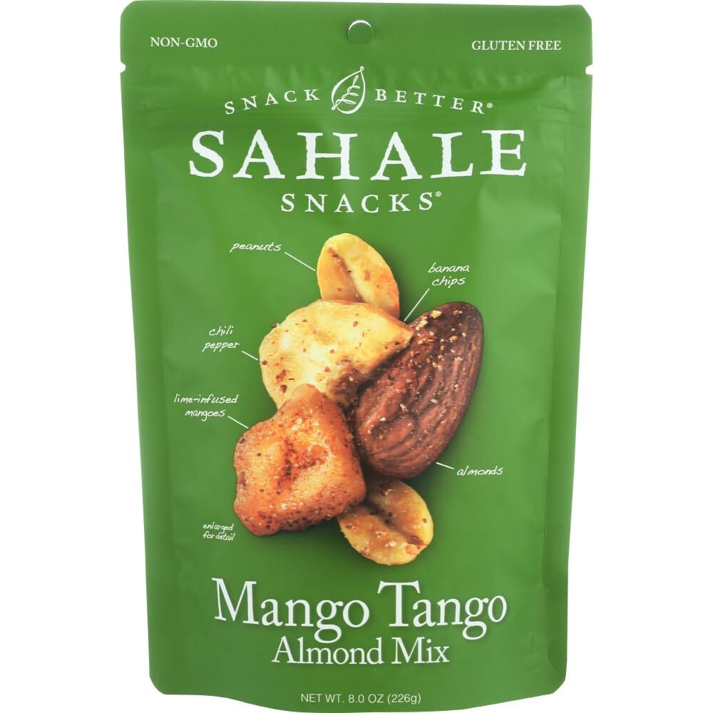 Sahale Snacks Mango Tango Almond Fruit And Nut Mix, 8 Ounce -- 4 Per Case.