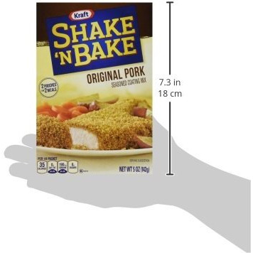 Shake 'N Bake Original Pork Seasoned Coating Mix 5Oz. (3 Boxes)