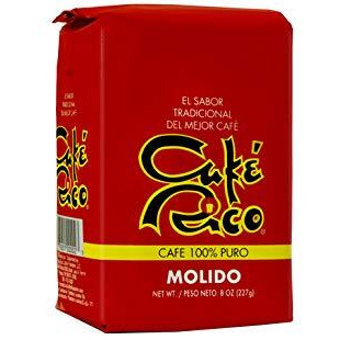Cafe Rico Ground Regular Puerto Rican Coffee, 8 Ounce Bag (Pack Of 4)