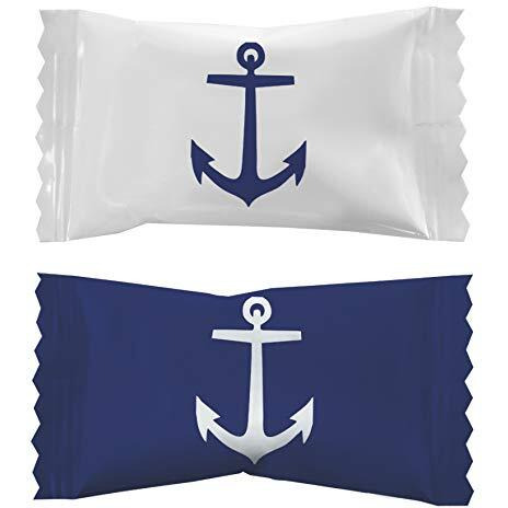 The Dreidel Company Anchors Buttermints, Mint Candies, After Dinner Mints, Butter Mint Candy, Fat-Free, Individually Wrapped (55 Pieces)