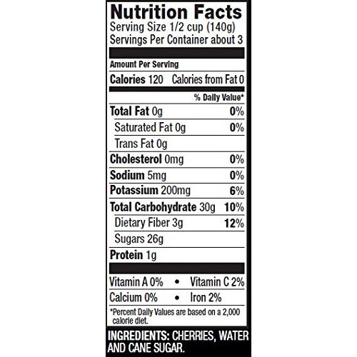 Oregon Fruit Pitted Dark Sweet Cherries In Heavy Syrup, 15-Ounce Cans (Pack Of 8)
