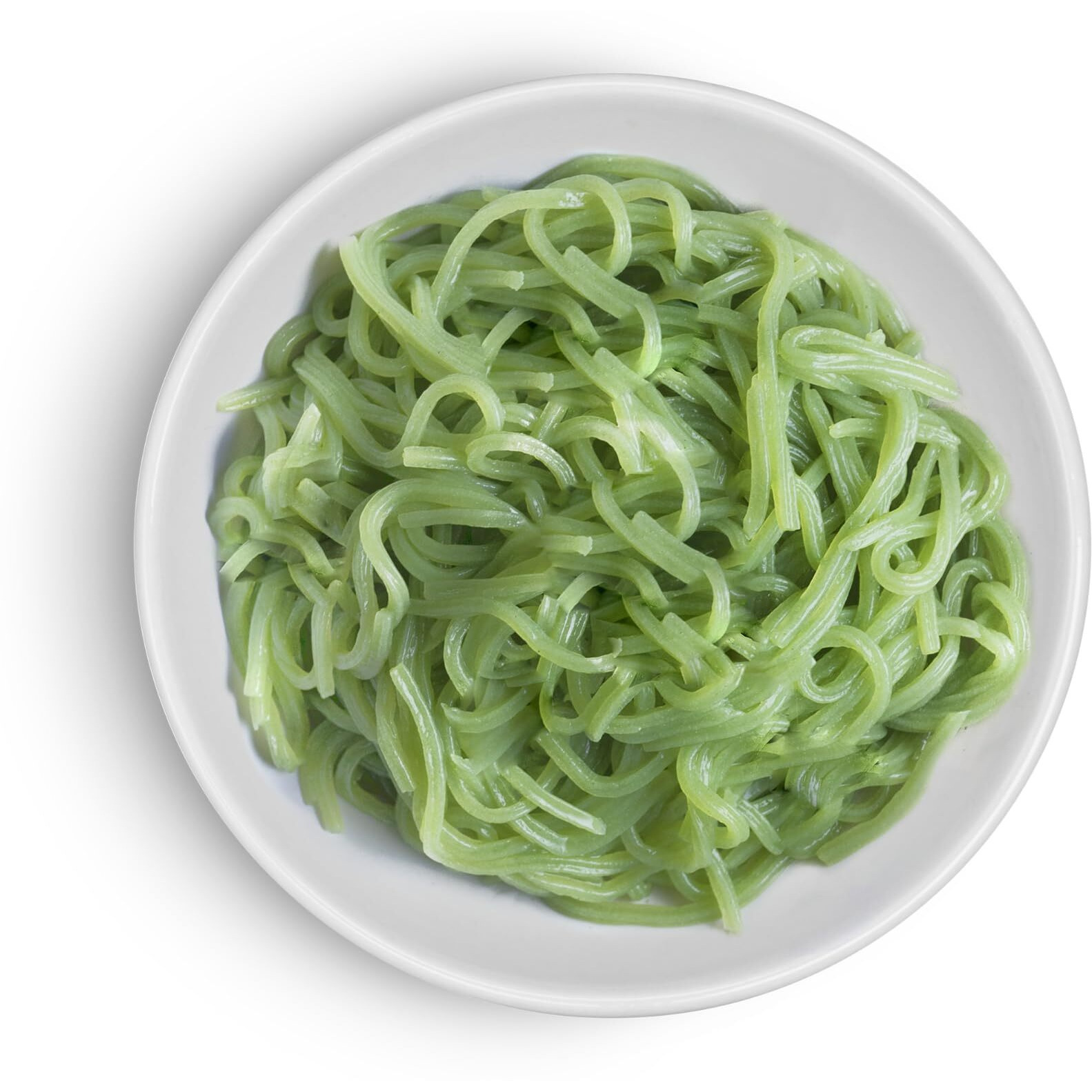 Miracle Noodle Spinach Angel Hair Pasta - Ready-To-Eat Plant Based Shirataki Noodles, Keto, Vegan, Gluten-Free, Paleo, Konjac Noodles, Low Calorie & Carb Pasta, Soy Free, Non-Gmo - 7 Oz, 1-Pack
