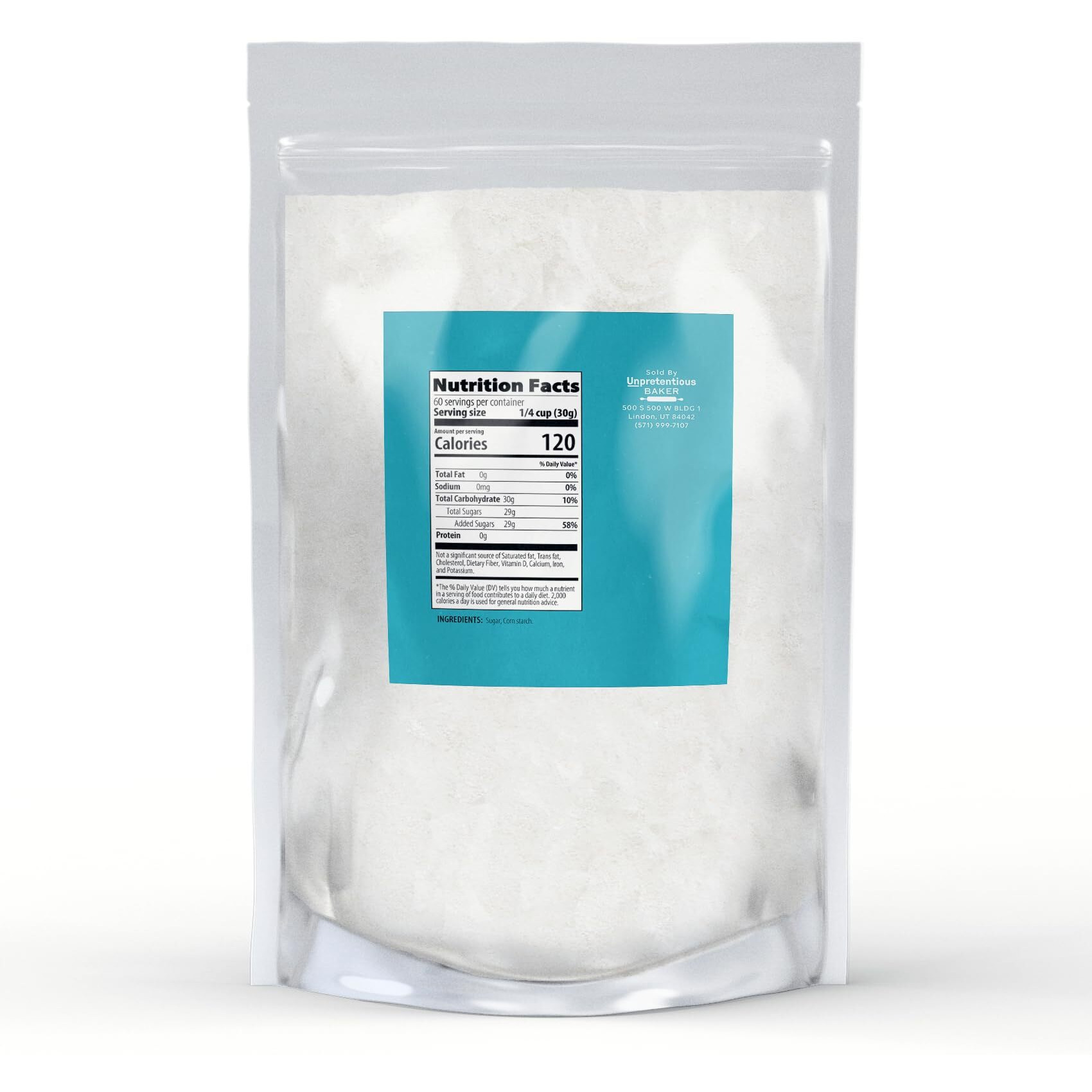 Unpretentious Powdered Sugar (4 Lb)