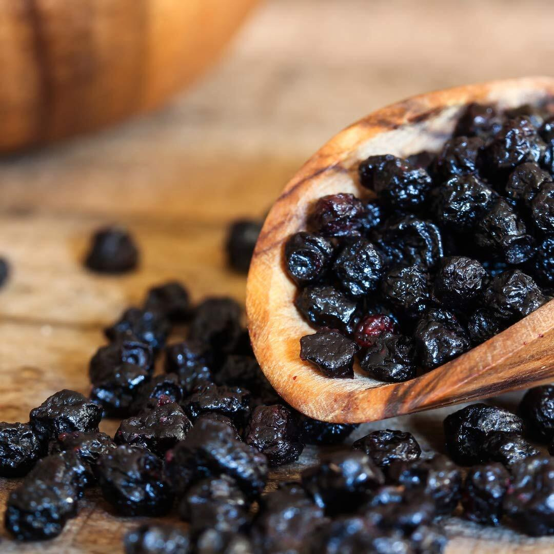 Dried Blueberries By Its Delish, 1 Lb (16 Oz) Bag | Fresh Dry Blueberry Fruit Berry Snack Blue Berries For Baking And Snacking | Healthy Snacks, Vegan, Kosher
