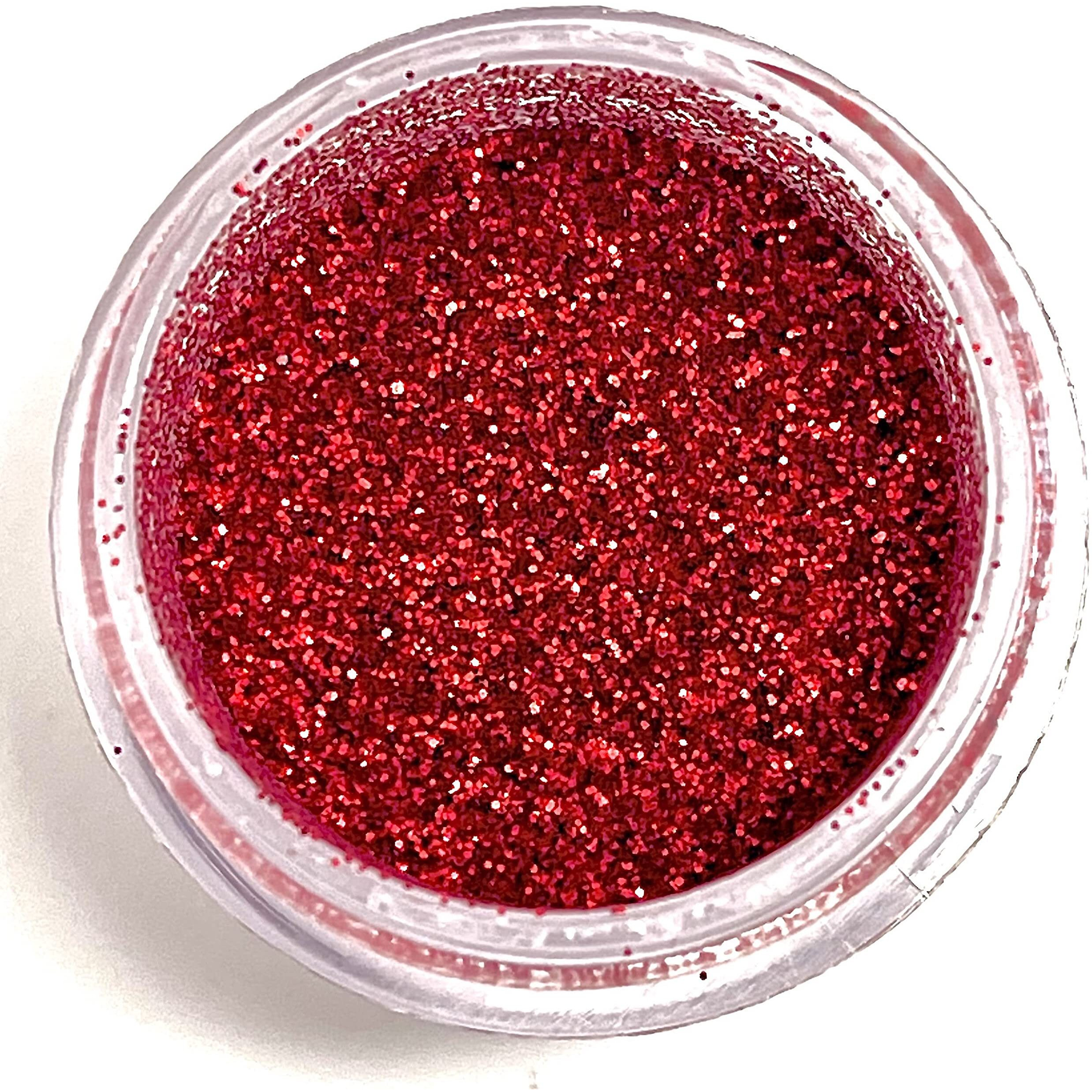 Holiday Red 6 Grams Luxury Diamond Dust For Cakes, Cupcakes, Cookies, Icing, Chocolate Wedding Party Baking Cupcake Cookie Ice Cream Decoration Supplies