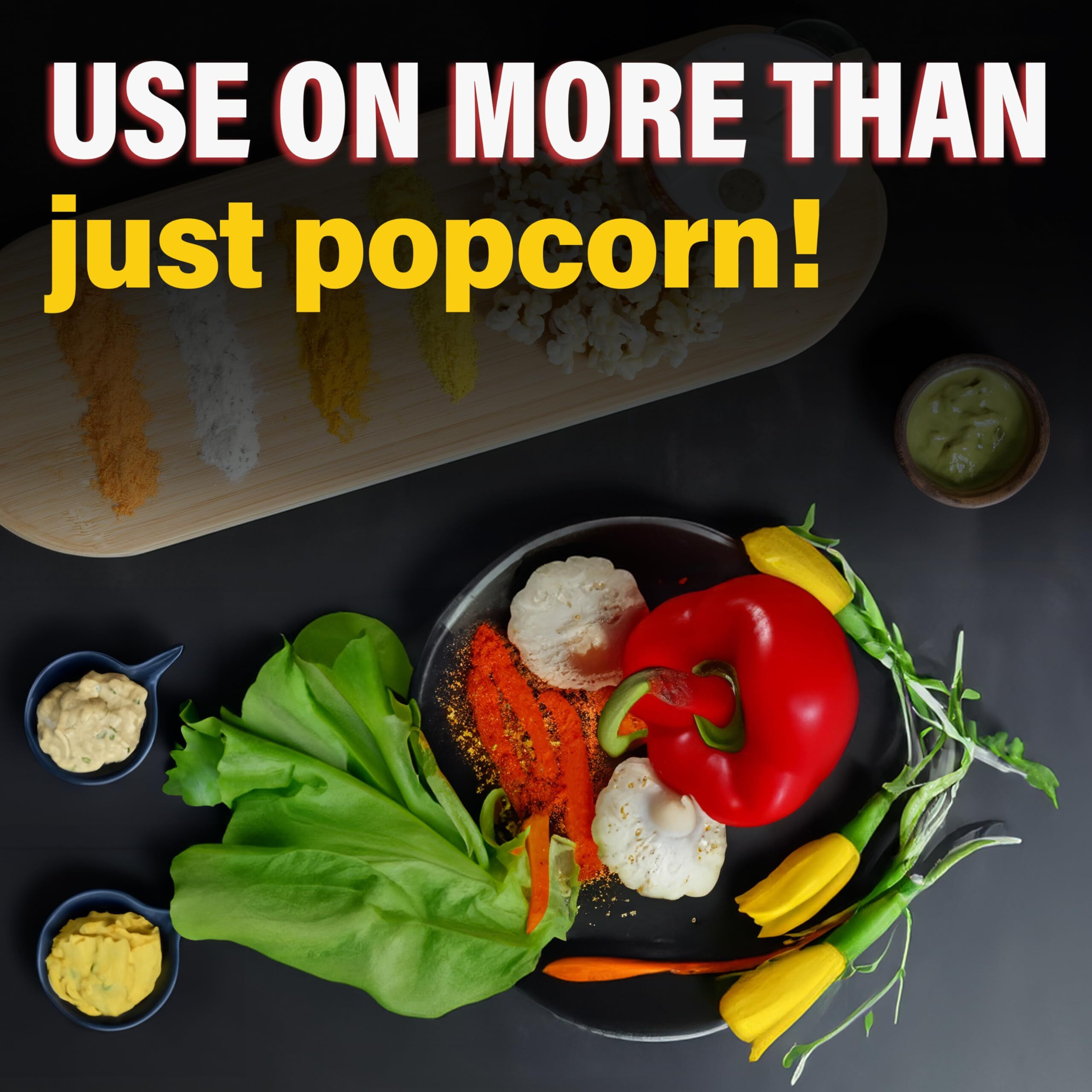 Movie Theater Popcorn Butter Topping - Wabash Valley Farms Buttery Popcorn Topping, Popcorn Butter Topping For Homemade Popcorn, Buttery Flavored Popcorn Topping, Butter For Popcorn (8 Oz - 2 Pack)