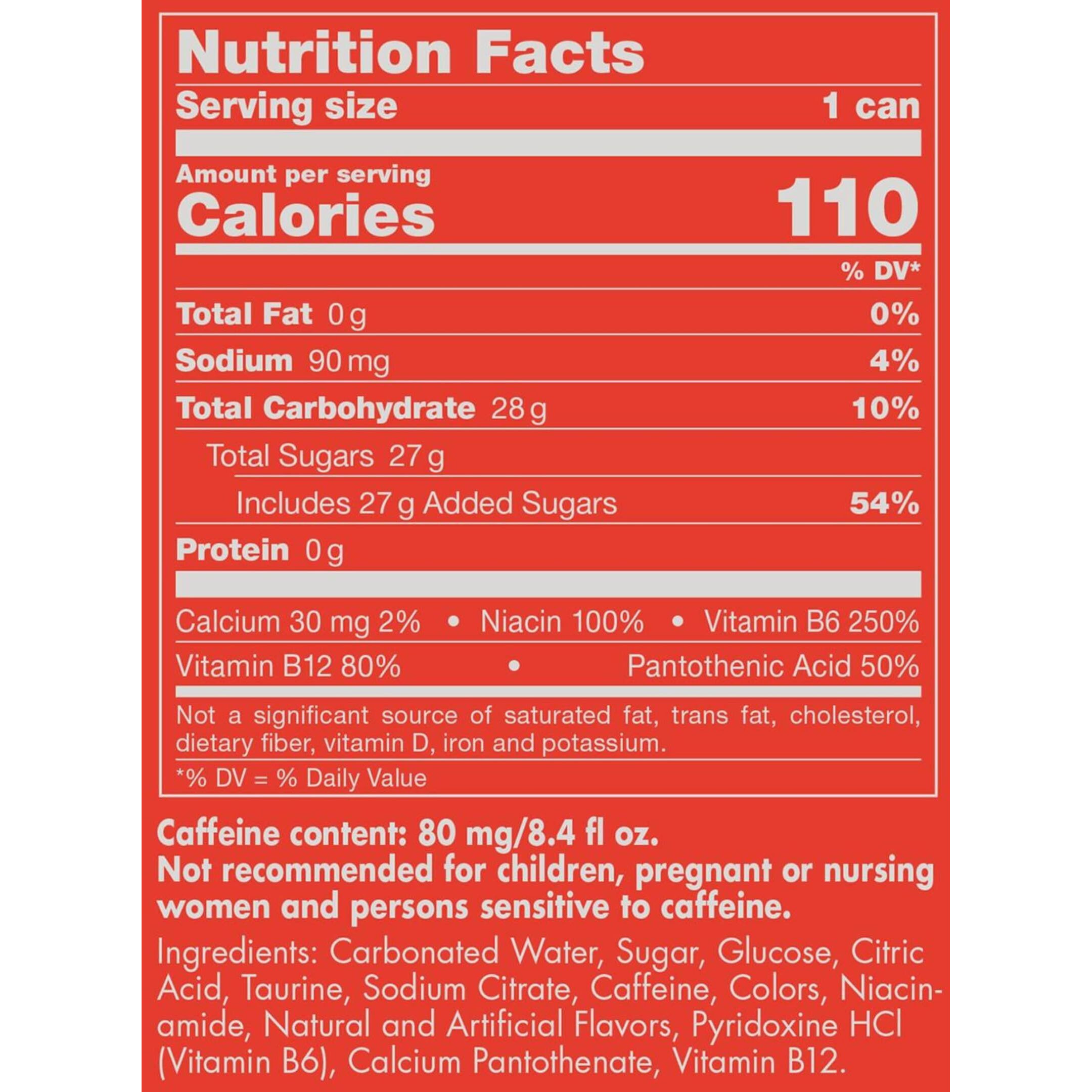 Red Bull Red Edition Watermelon Energy Drink, 8.4 Fl Oz, 24 Cans