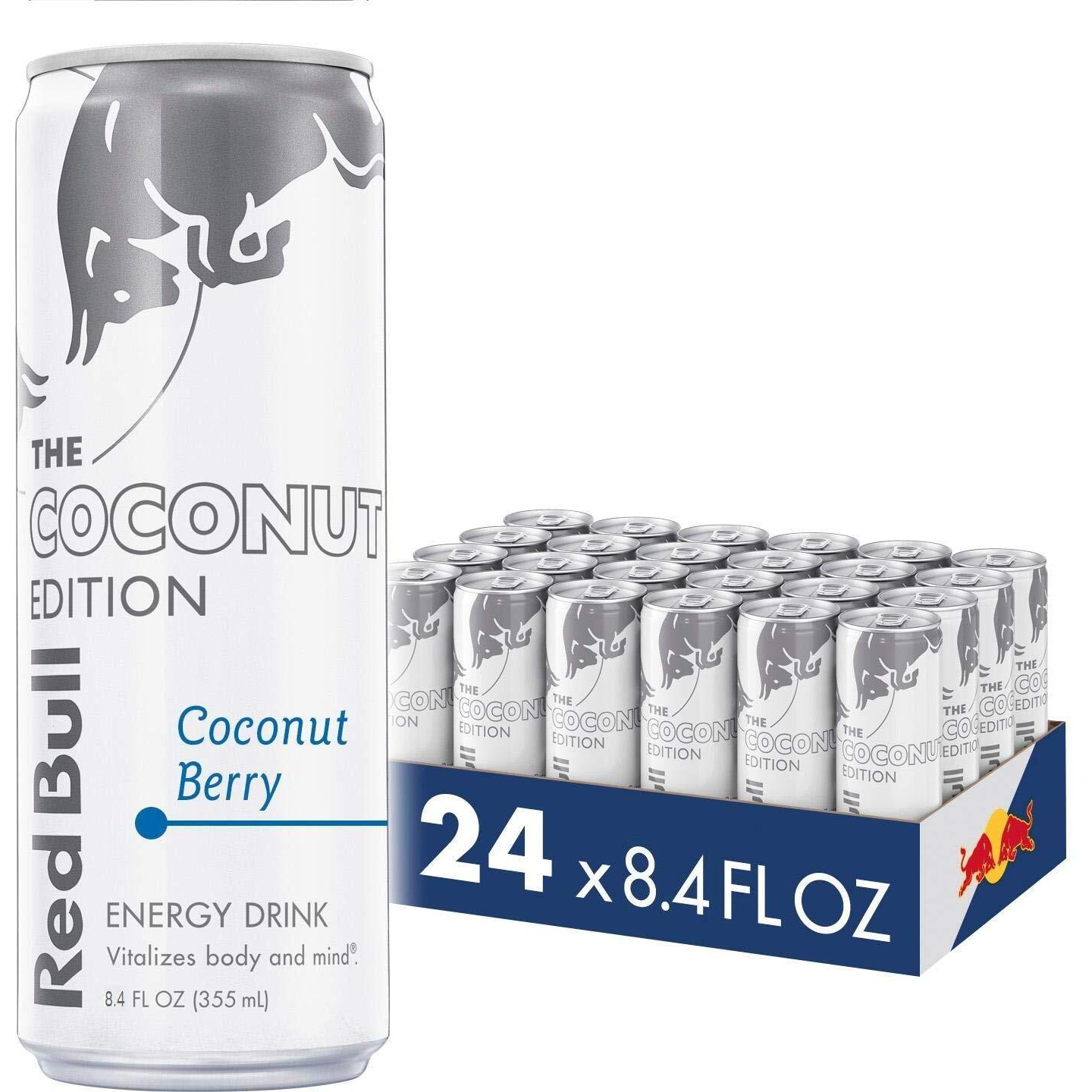 Red Bull Energy Drink, Coconut Berry, 8.4 Fl Oz (24 Count)