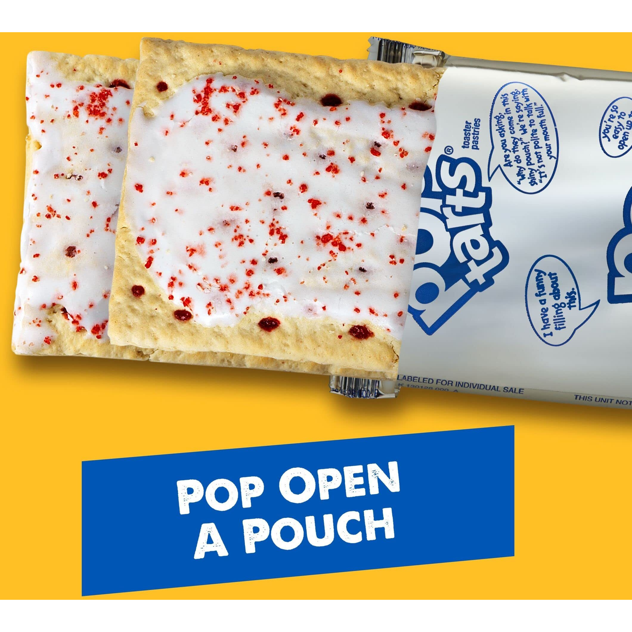 Pop-Tarts Toaster Pastries, Frosted Raspberry 13.5Oz (12 Count)