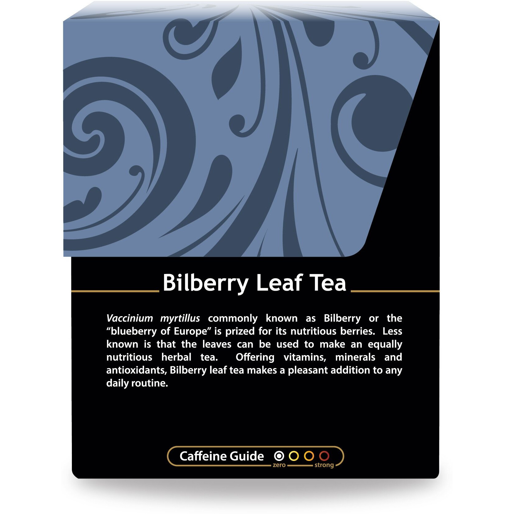 Buddha Teas Organic Bilberry Leaf Tea - Ou Kosher, Usda Organic, Ccof Organic, 18 Bleach-Free Tea Bags