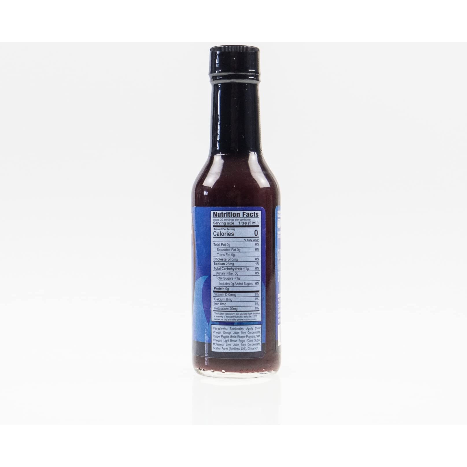 Pepper Joes Blueberry Carolina Reaper Hot Sauce - Premium Carolina Reaper Hot Sauce - Made With A Worlds Hottest Chili Pepper And Ripe Blueberries - 5 Ounces