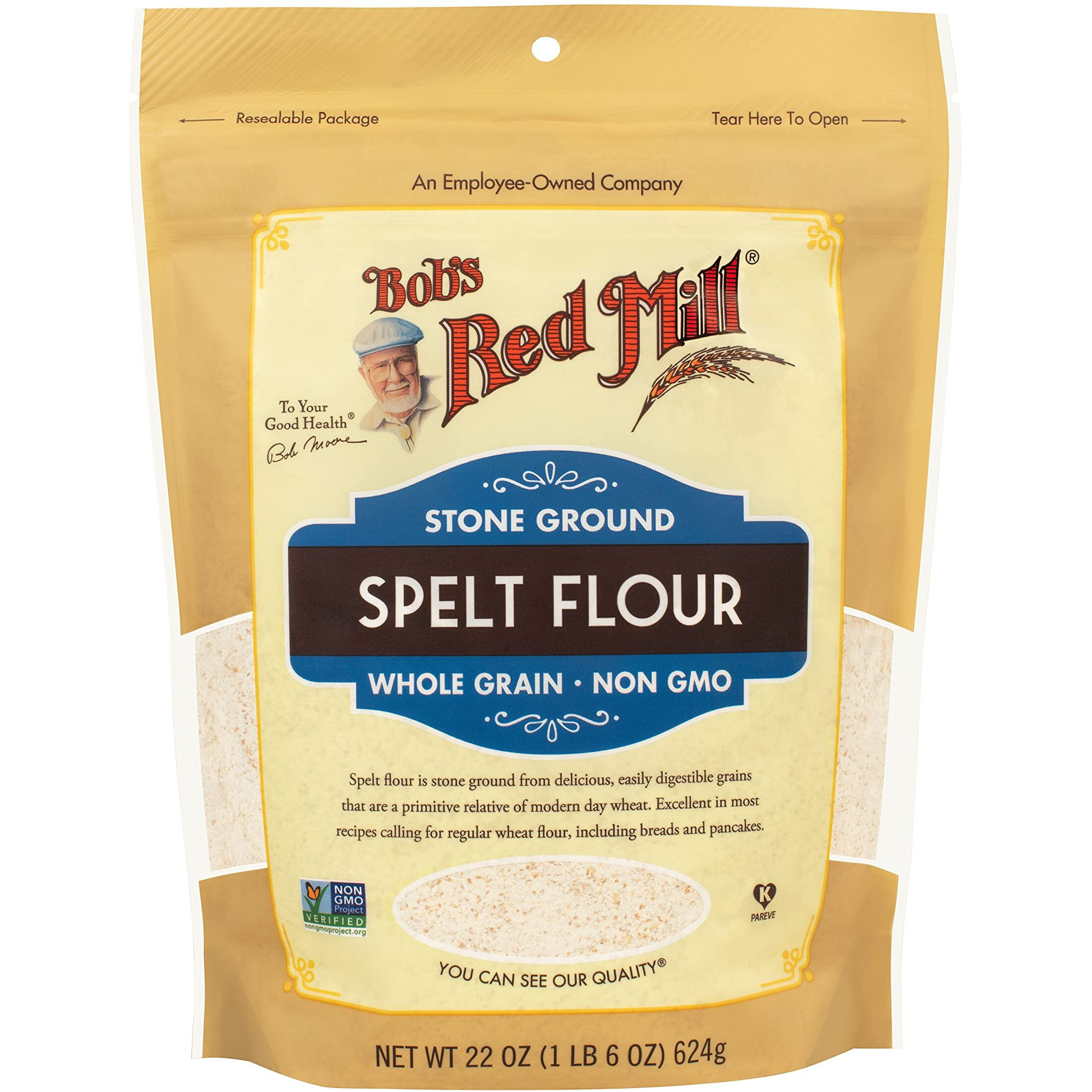 Bob's Red Mill Spelt Flour (22 Ounce, Pack Of 3)