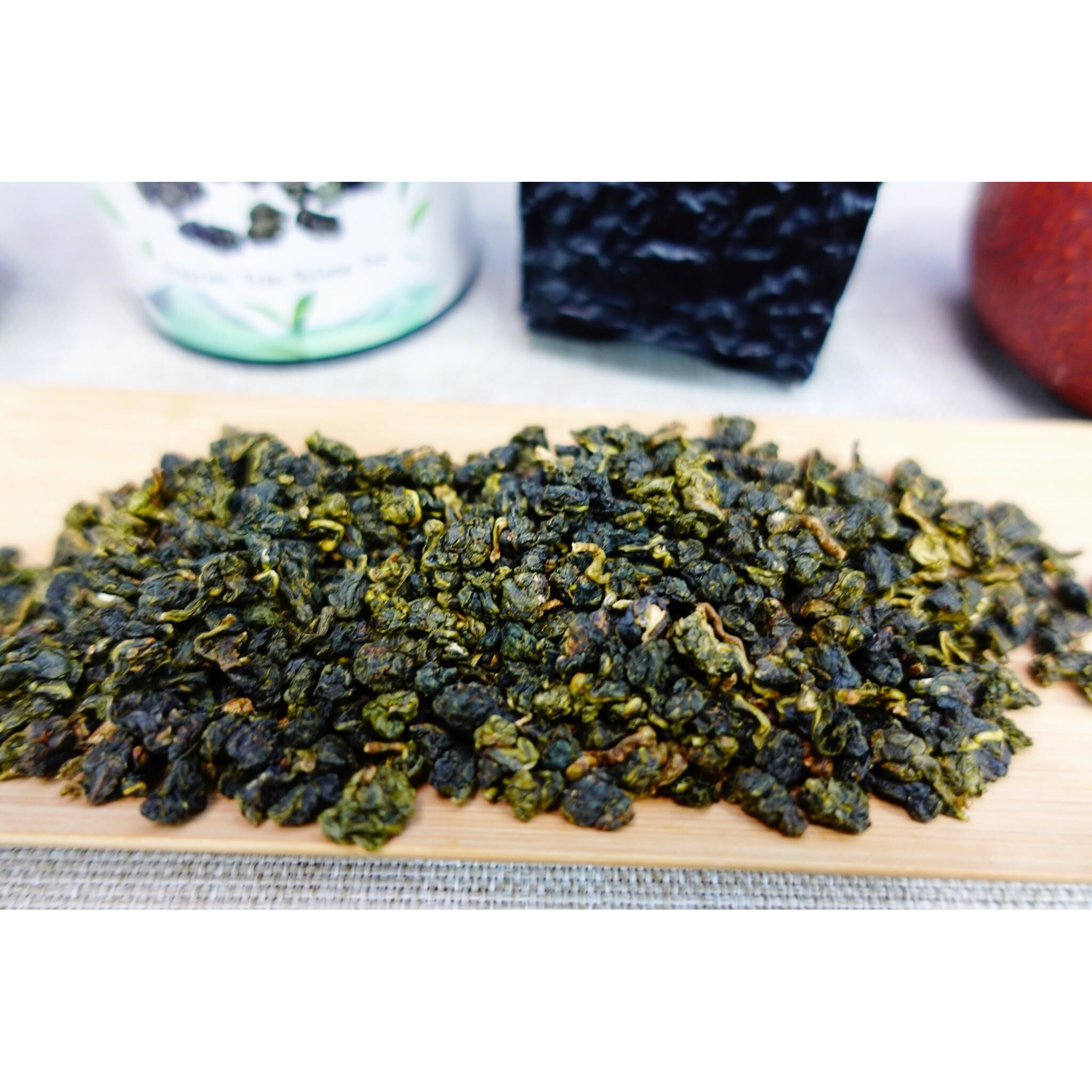 Xin Qing Black Dragon Oolong Tea Dragon Oolong Tea Black Ulong Tea Taiwan High Mountain Oolong Tea Loose Oolong Loose Leaf Oolong Tea Taiwan Gaoshan Ulong Tea Taiwanese Oolong Tea 75G