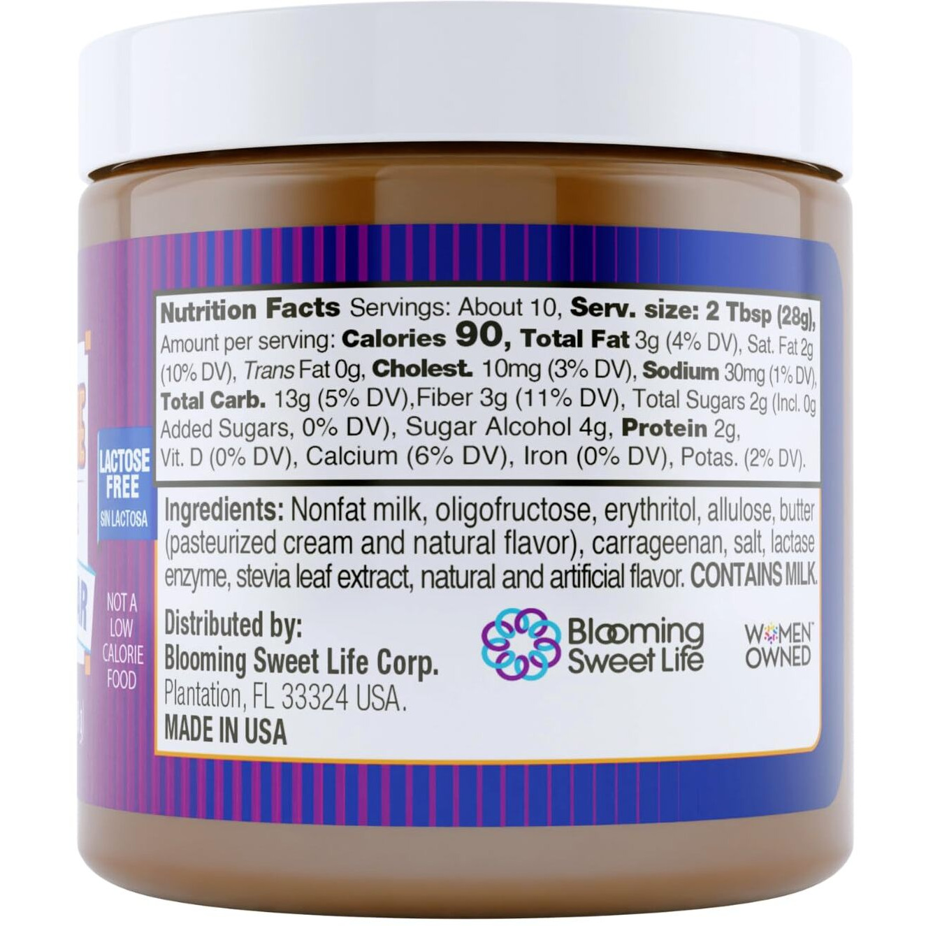Dairysky Dulce De Leche No Added Sugar - 10.5Oz Made With Real Milk, Gluten-Free - Milk Based Caramel - Perfect For Desserts - 2 Pack