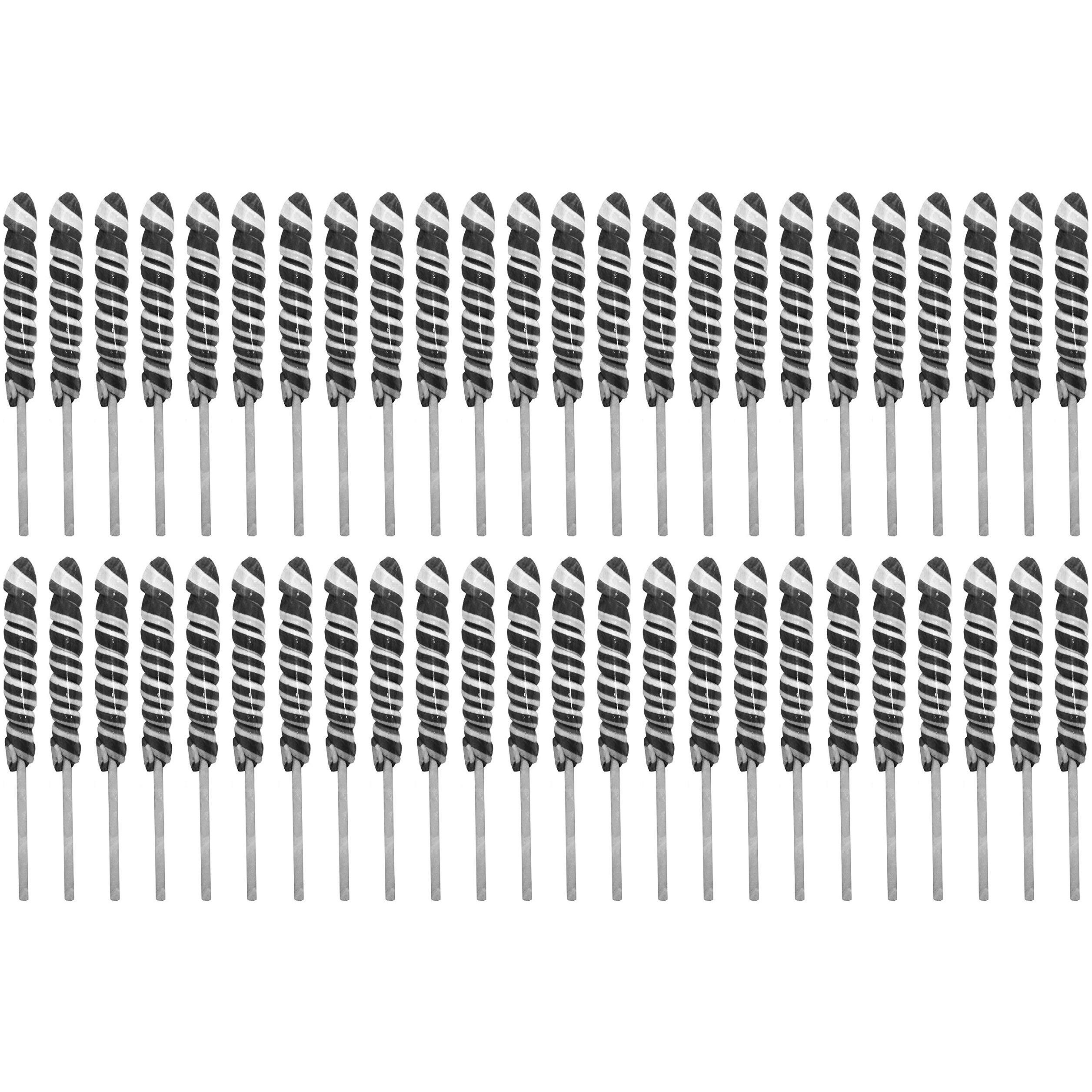 Adams & Brooks, Inc. Unicorn Pops 48 Count Individually Wrapped Unicorn Lollipops Great For Party Favors, Candy Buffets, Kosher Candy (Mixed Berry (Black))