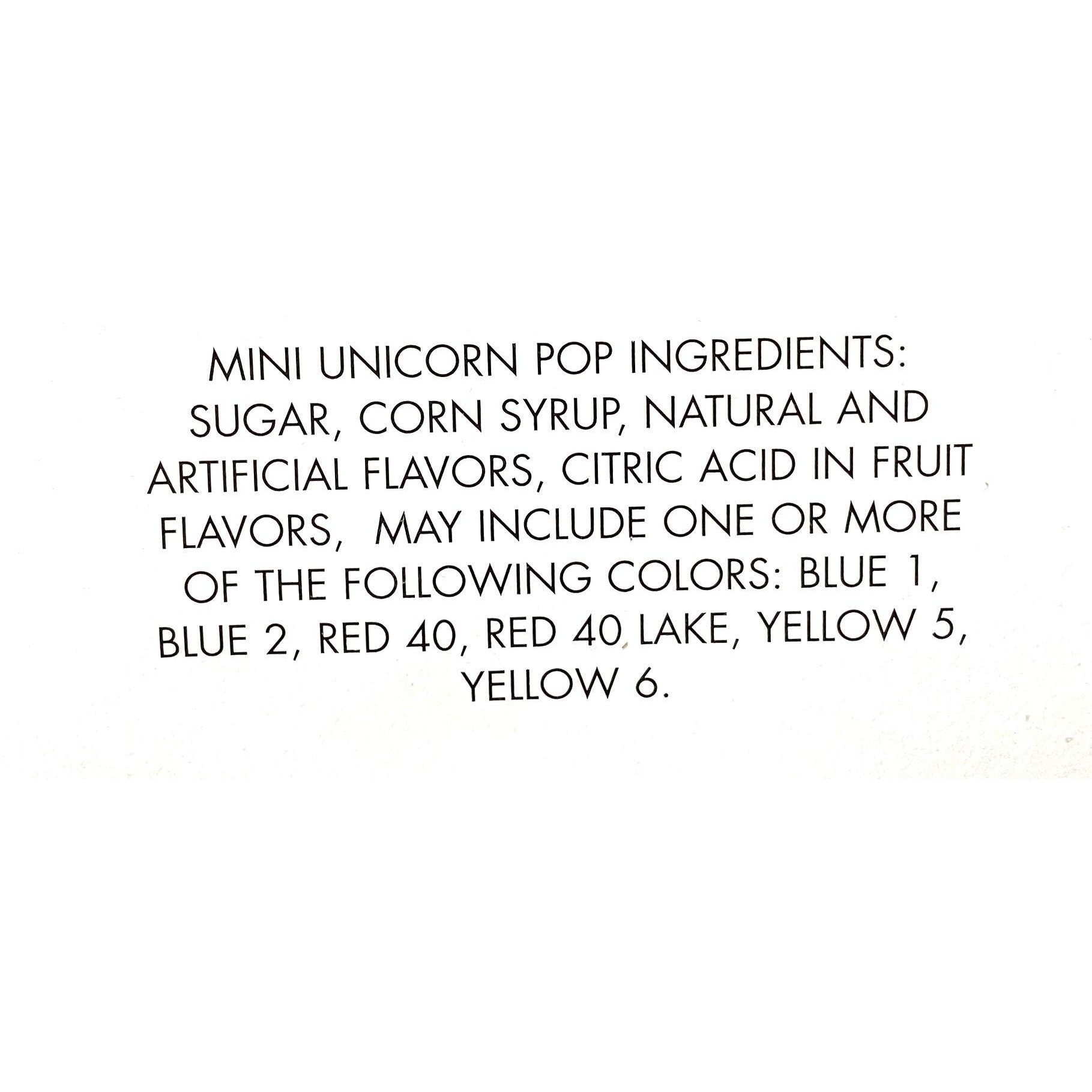 Adams & Brooks, Inc. Unicorn Pops 48 Count Individually Wrapped Unicorn Lollipops Great For Party Favors, Candy Buffets, Kosher Candy (Mixed Berry (Black))