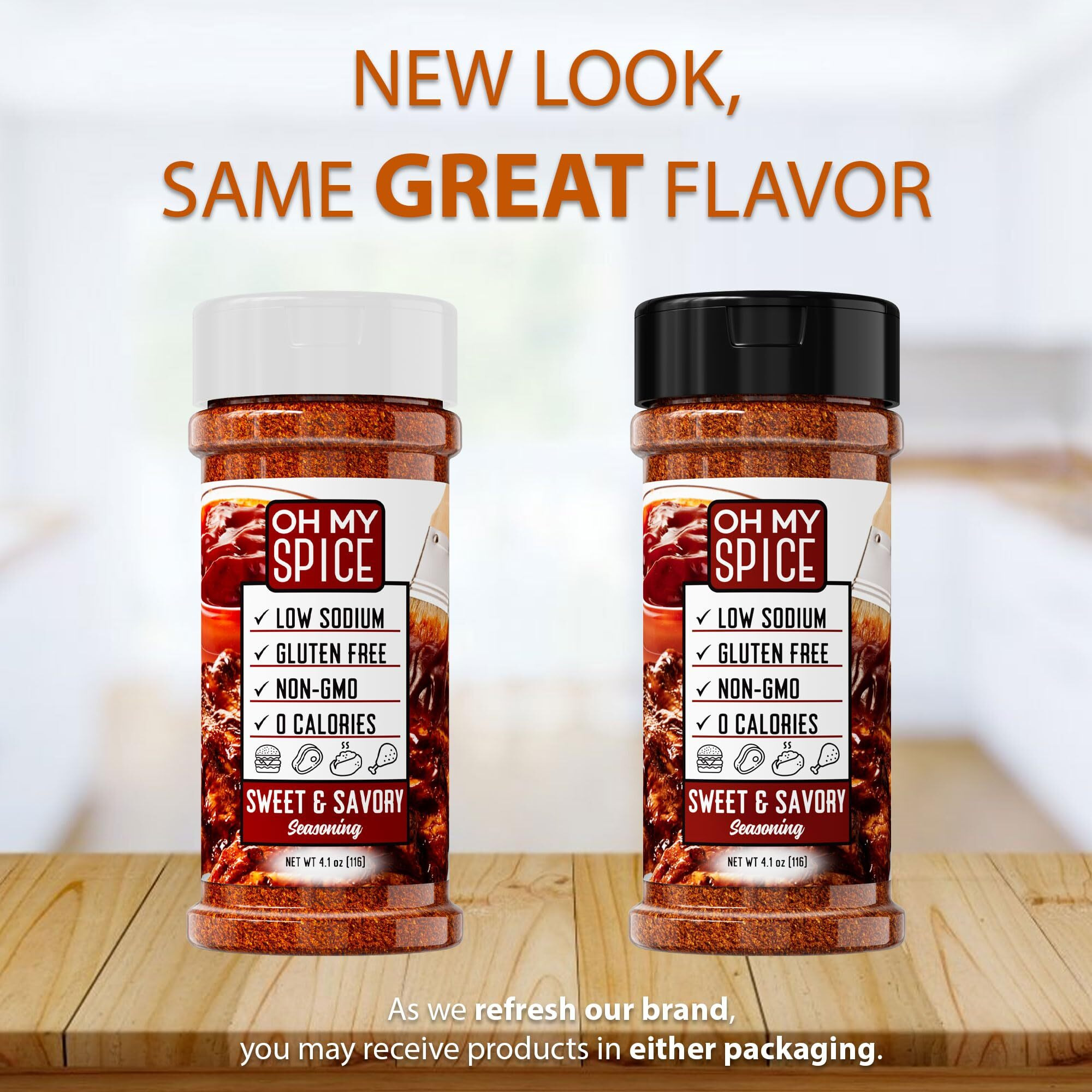 Bbq Rub Seasoning - Gluten Free Sweet & Savory Blend For Chicken, Steak & Pork. Bbq Sauce Powder With Paprika, Chili, Garlic, Sea Salt & Cayenne Pepper. Barbecue Rub Spice Mix For Every Meat 4.1Oz