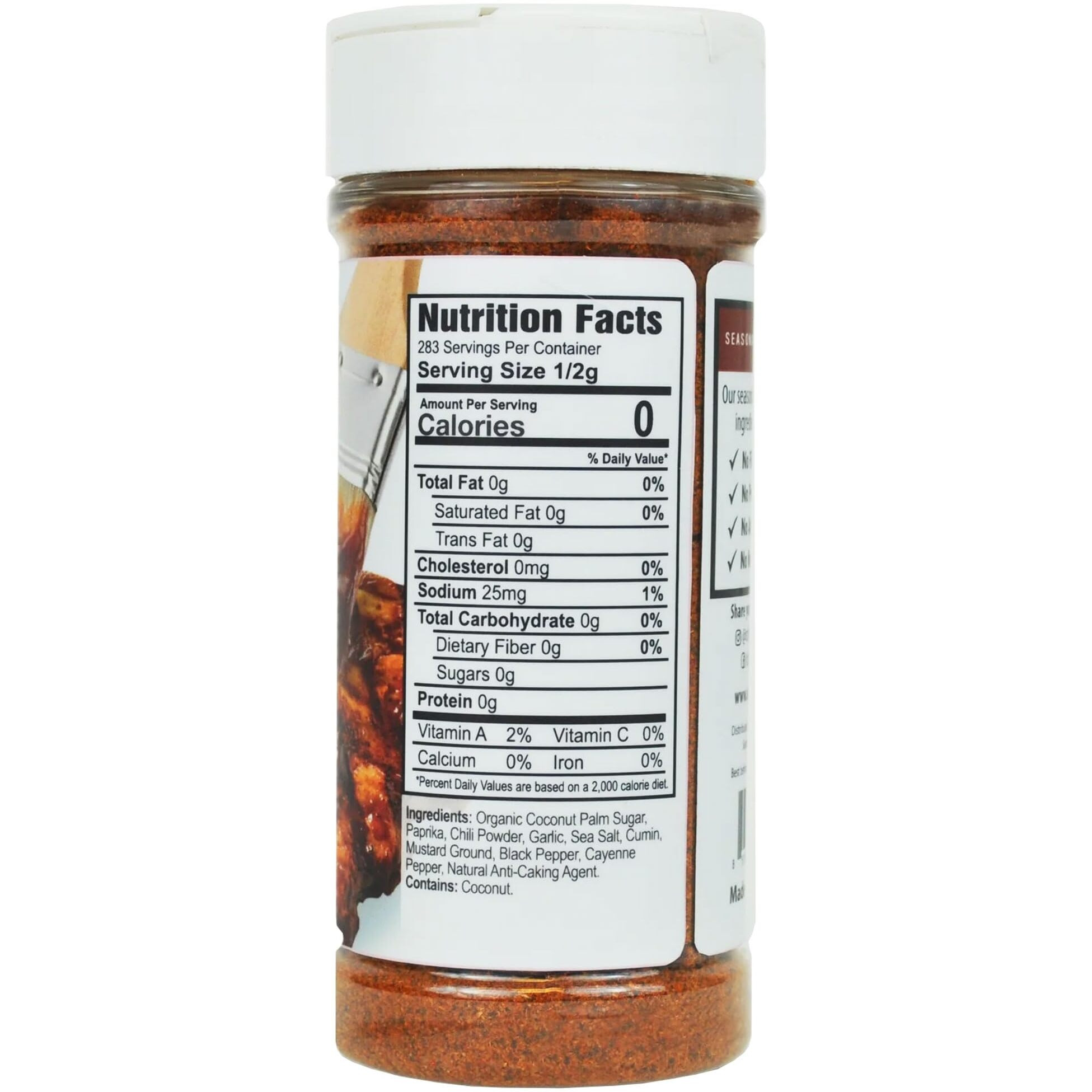 Bbq Rub Seasoning - Gluten Free Sweet & Savory Blend For Chicken, Steak & Pork. Bbq Sauce Powder With Paprika, Chili, Garlic, Sea Salt & Cayenne Pepper. Barbecue Rub Spice Mix For Every Meat 4.1Oz